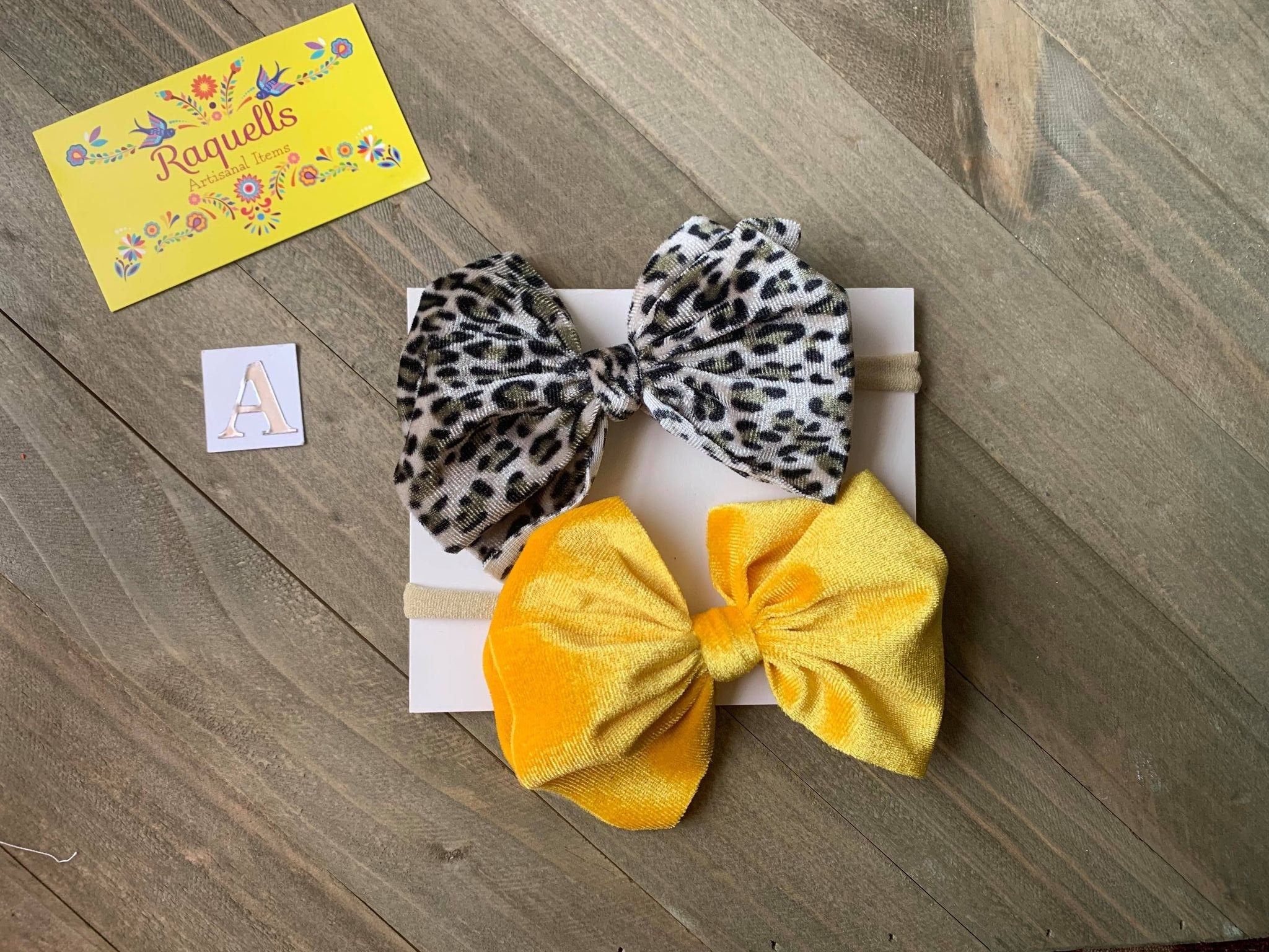 Newborn Soft Headband Set - Two Newborn Headbands