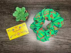 Image of Zarape Handmade Scrunchies - Artisanal Hair Ties - Mexican Scrunchies