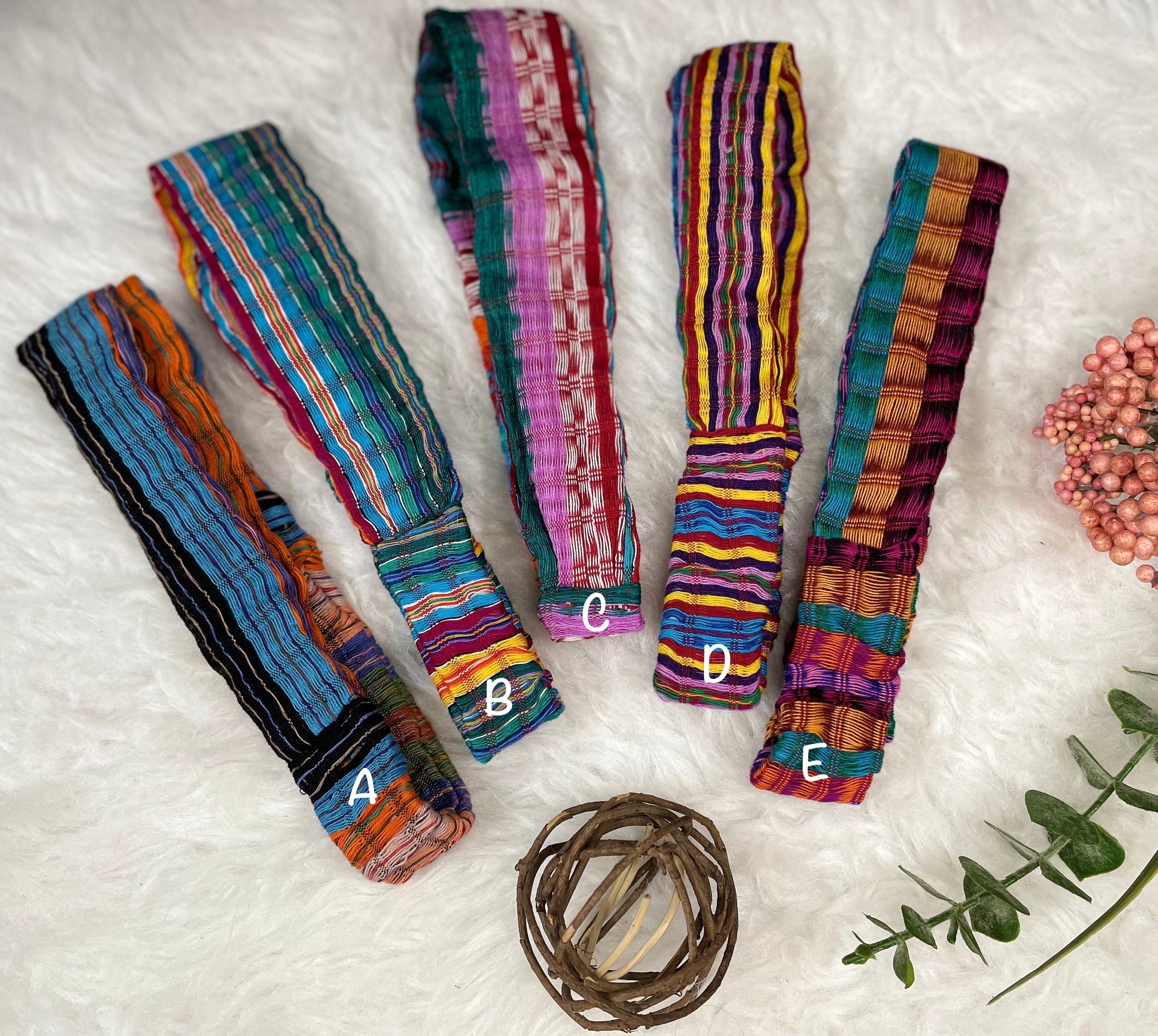 Image of Precious Headband made with colorful loom threads