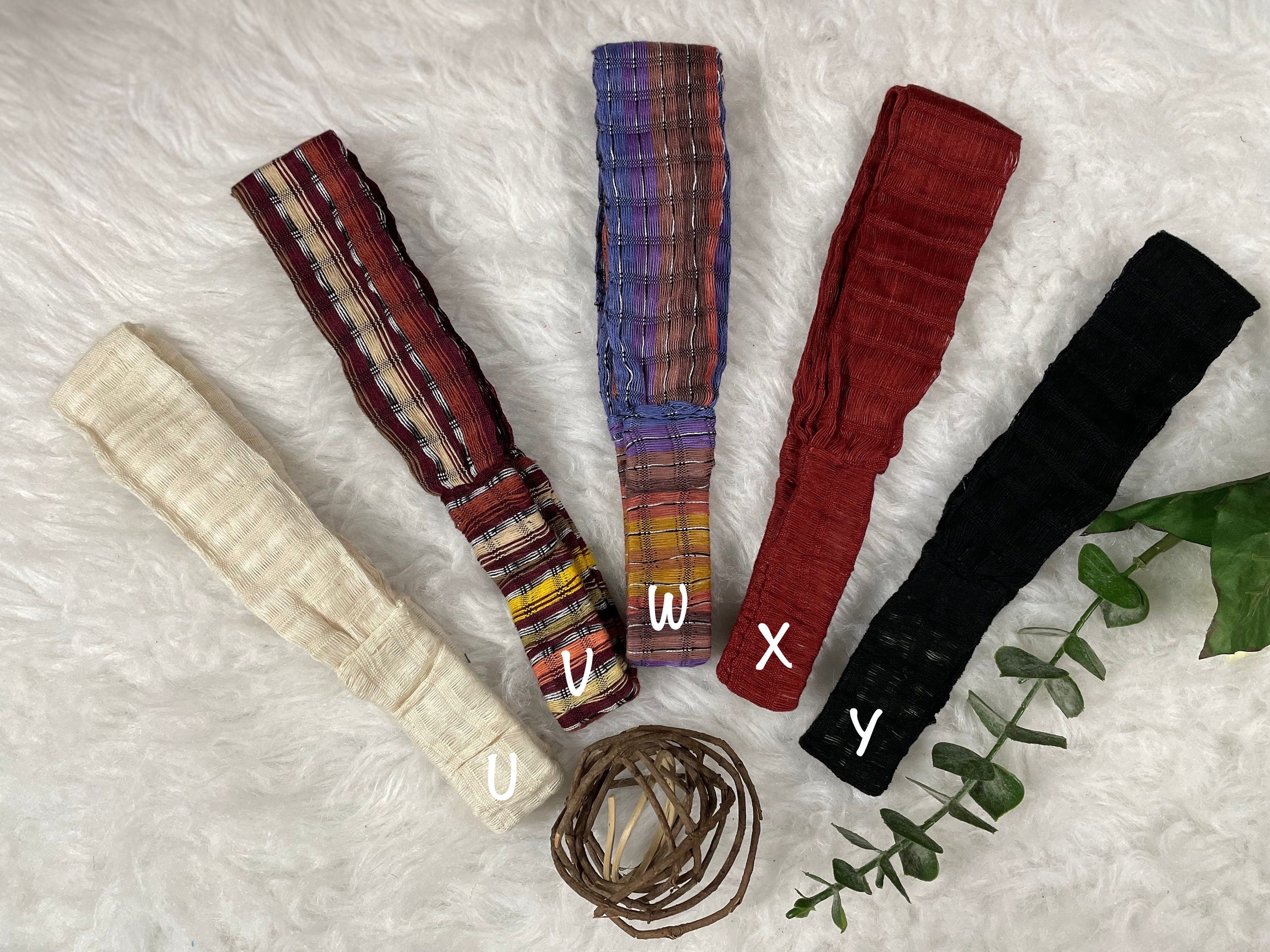 Image of Precious Headband made with colorful loom threads