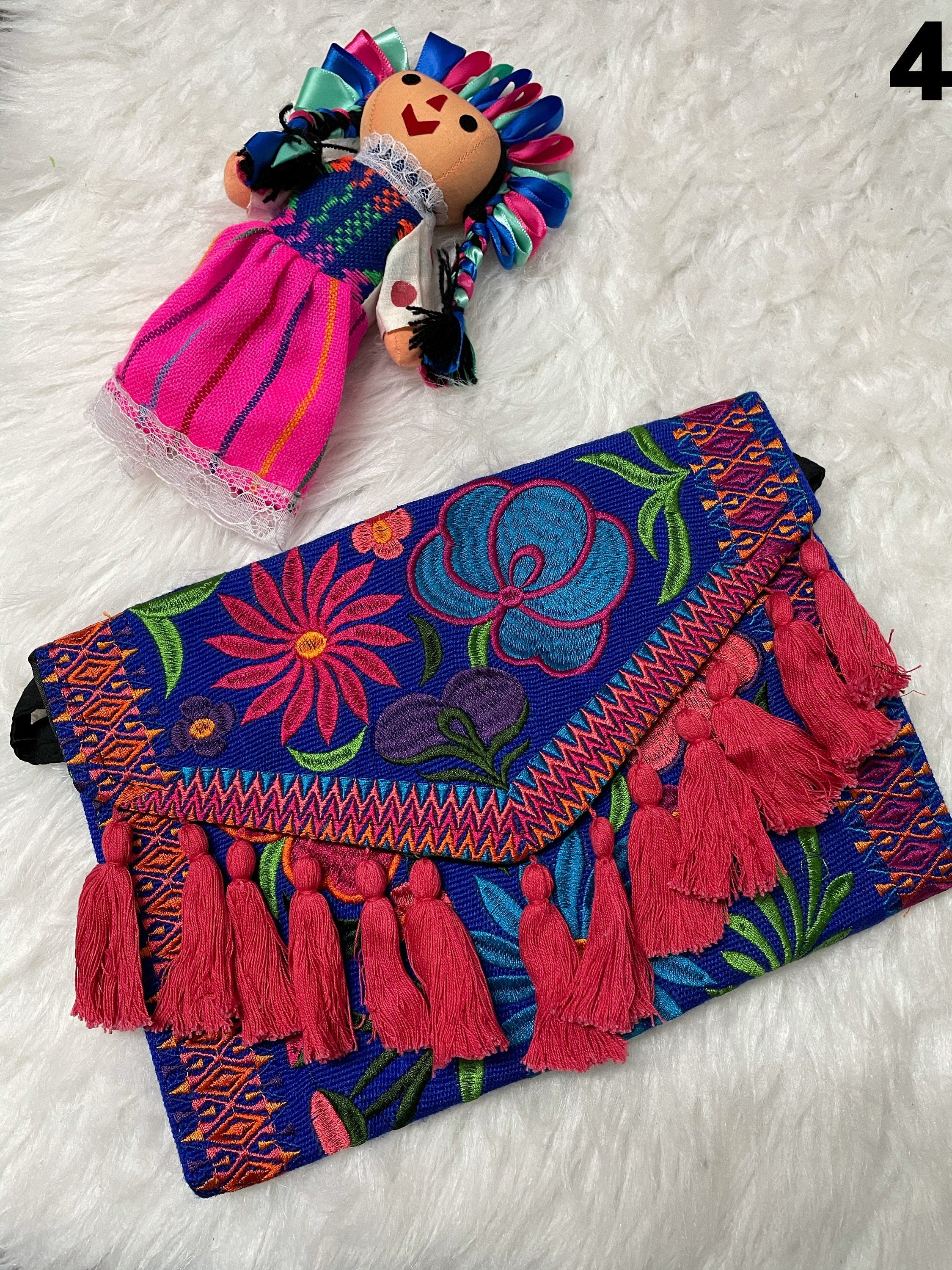 Image of Artisanal Embroidered Clutch - Crossbody Bag New Style