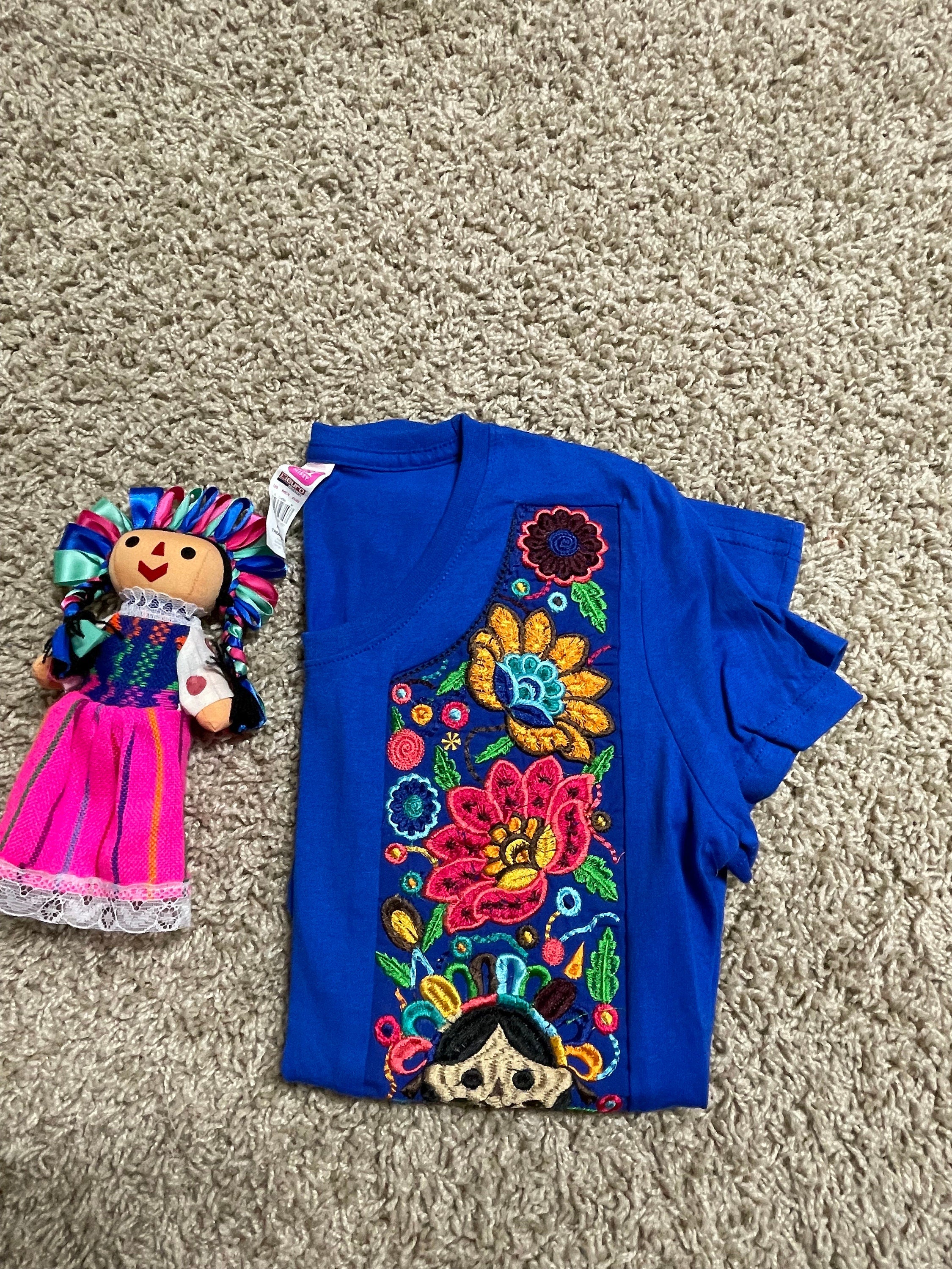 Beautiful Mexican Embroidered TShirts - Artisanal TShirts