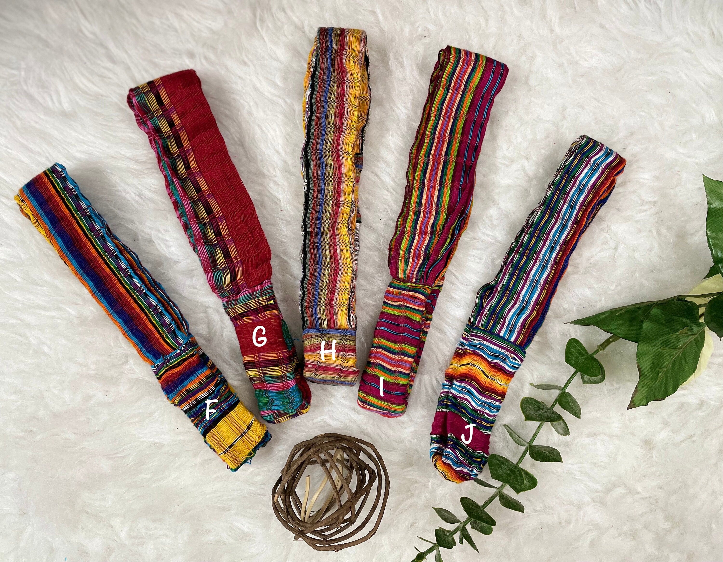 Precious Headband made with colorful loom threads