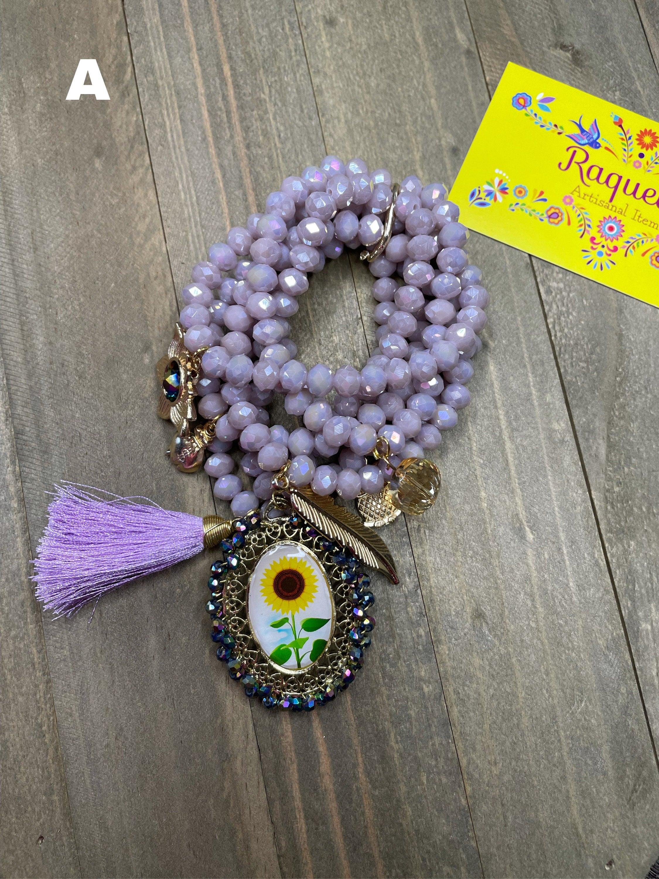 Image of Handmade Semanario Bracelet Set - 7 Bracelets - Mexican Bracelets made by our Oaxaca Artisan Partners