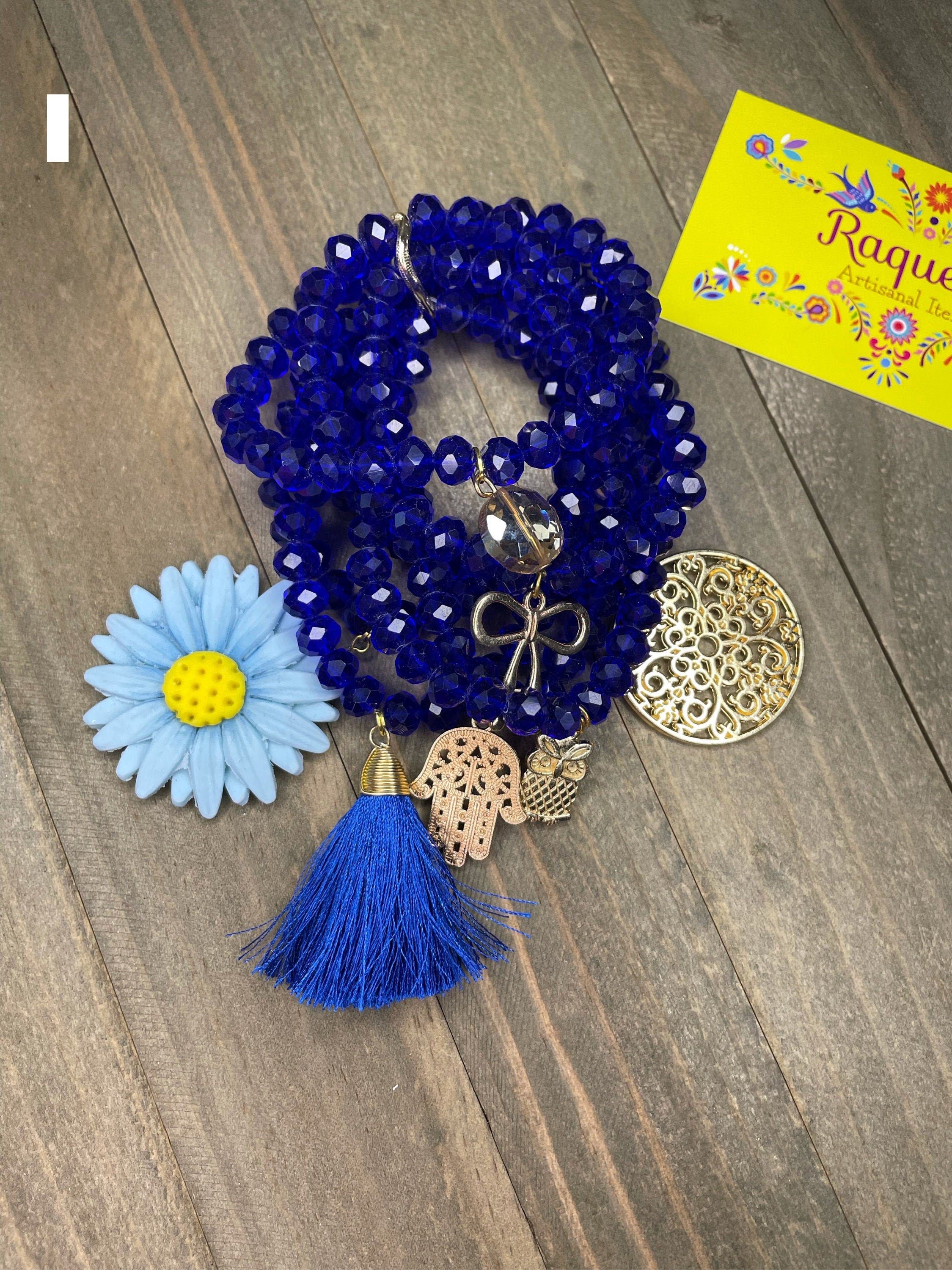 Image of Handmade Semanario Bracelet Set - 7 Bracelets - Mexican Bracelets made by our Oaxaca Artisan Partners