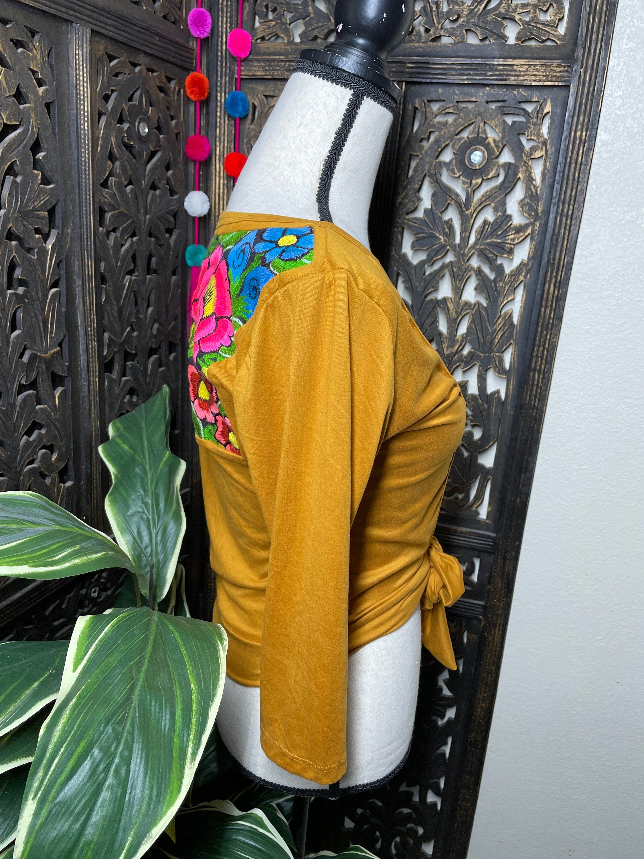 Trendy Embroidered Sweater - Handmade Mexican Embroidered Sweater - Chiapas, Mexico