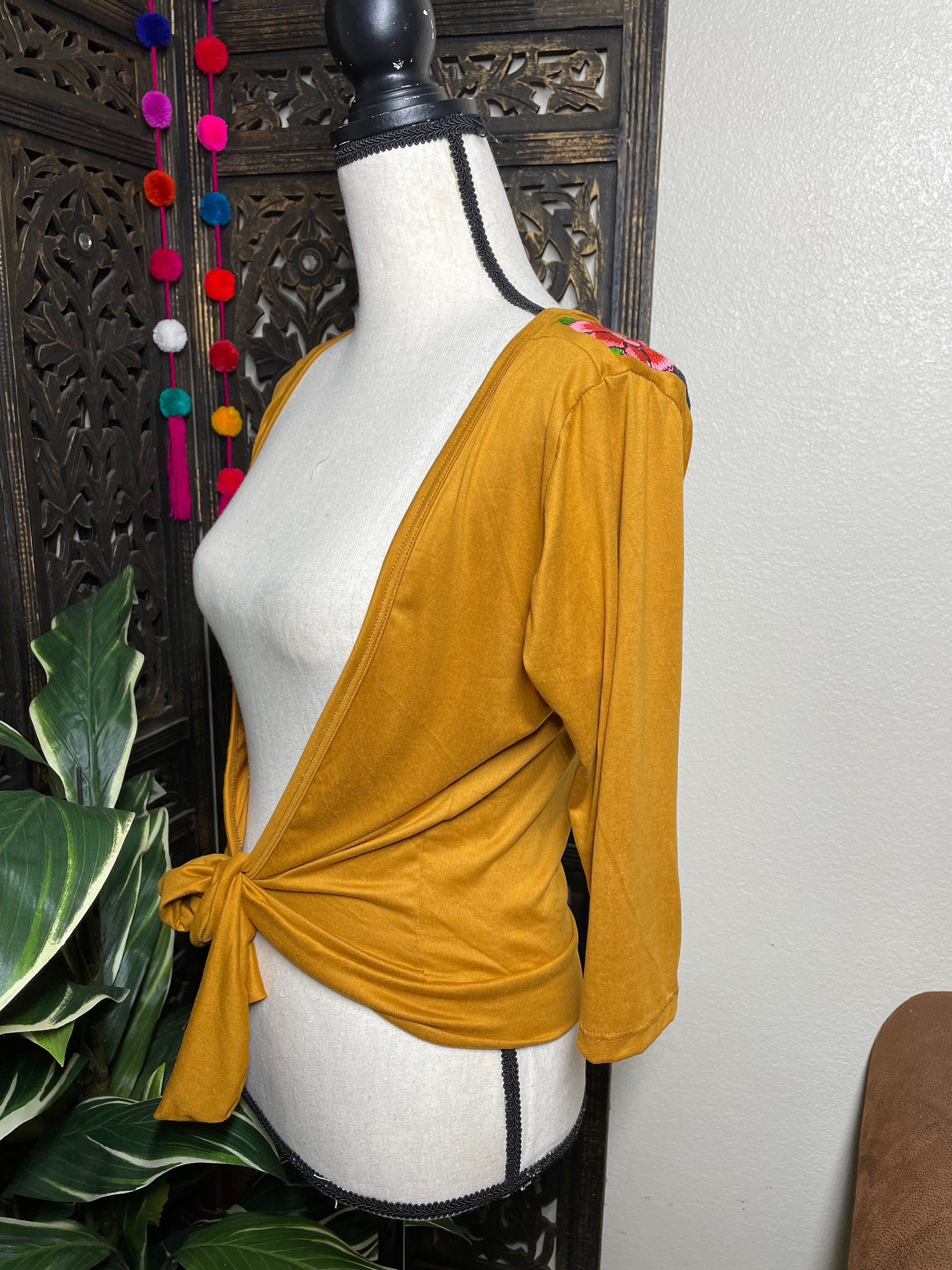 Image of Trendy Embroidered Sweater - Handmade Mexican Embroidered Sweater - Chiapas, Mexico