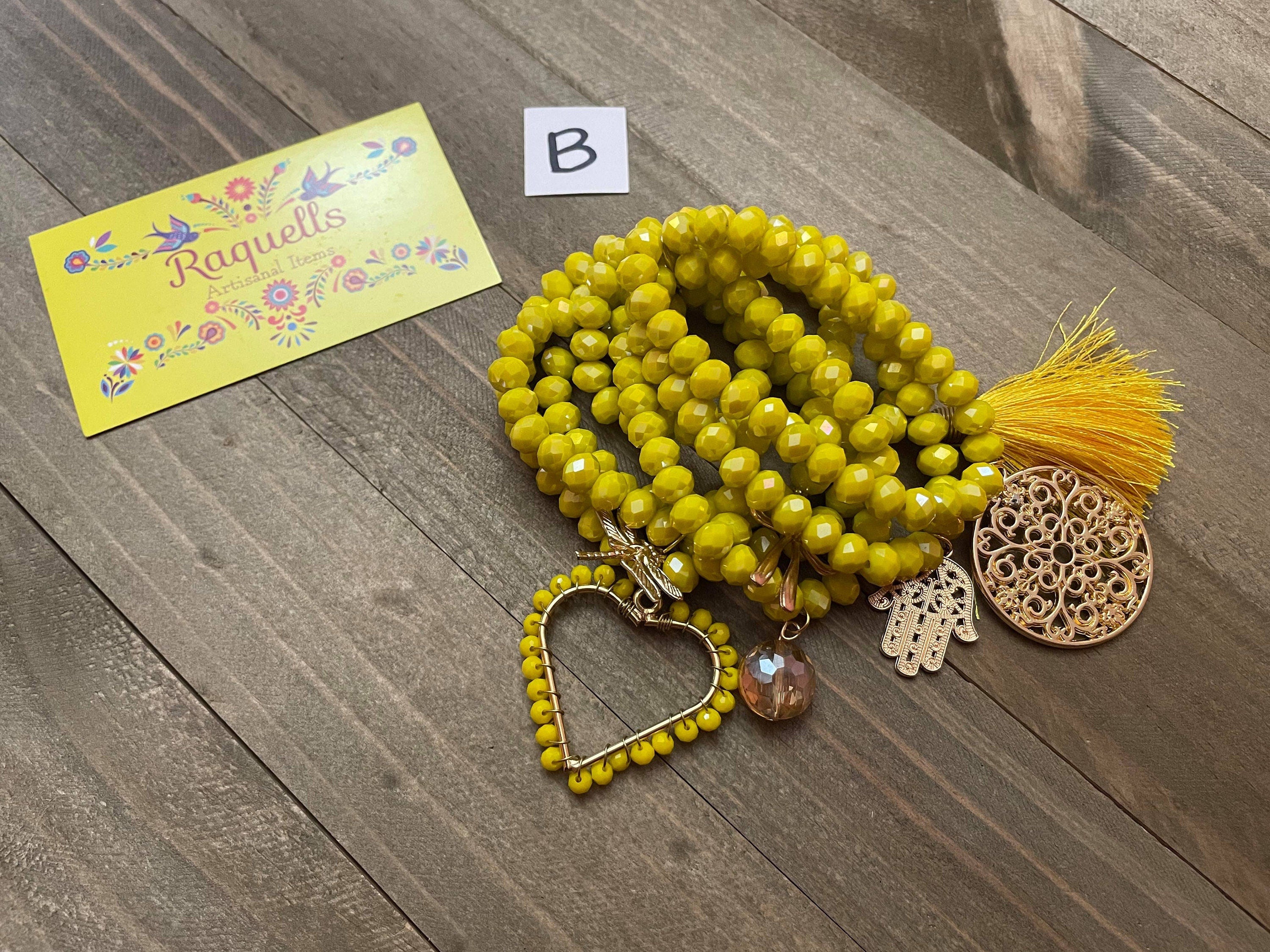 Handmade Semanario Bracelet Set - 7 Bracelets - Mexican Bracelets made by our Oaxaca Artisan Partners