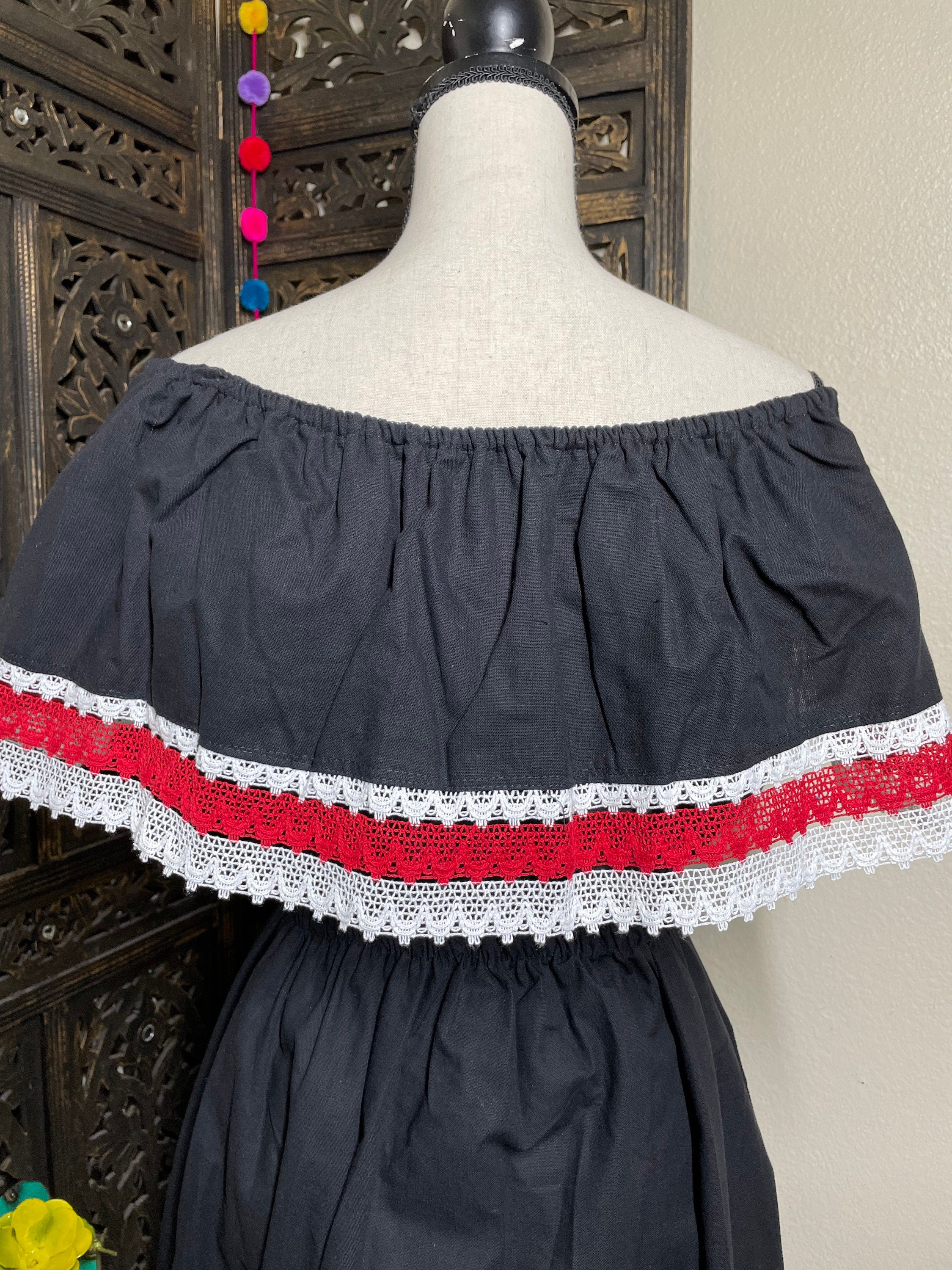 Gorgeous Mexican Embroidered Dress - Handmade Artisanal Dress - Hand Embroidered Dress - Medium