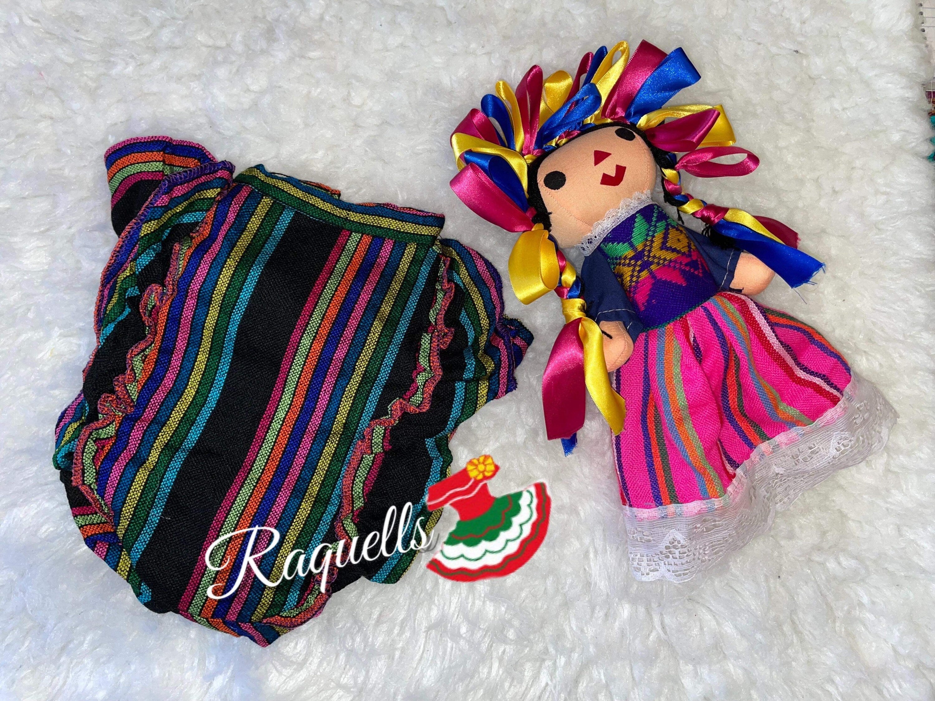 Image of Beautiful Girls Handmade Mexican Dress - Artisan Made Mexican Dress - 12 months