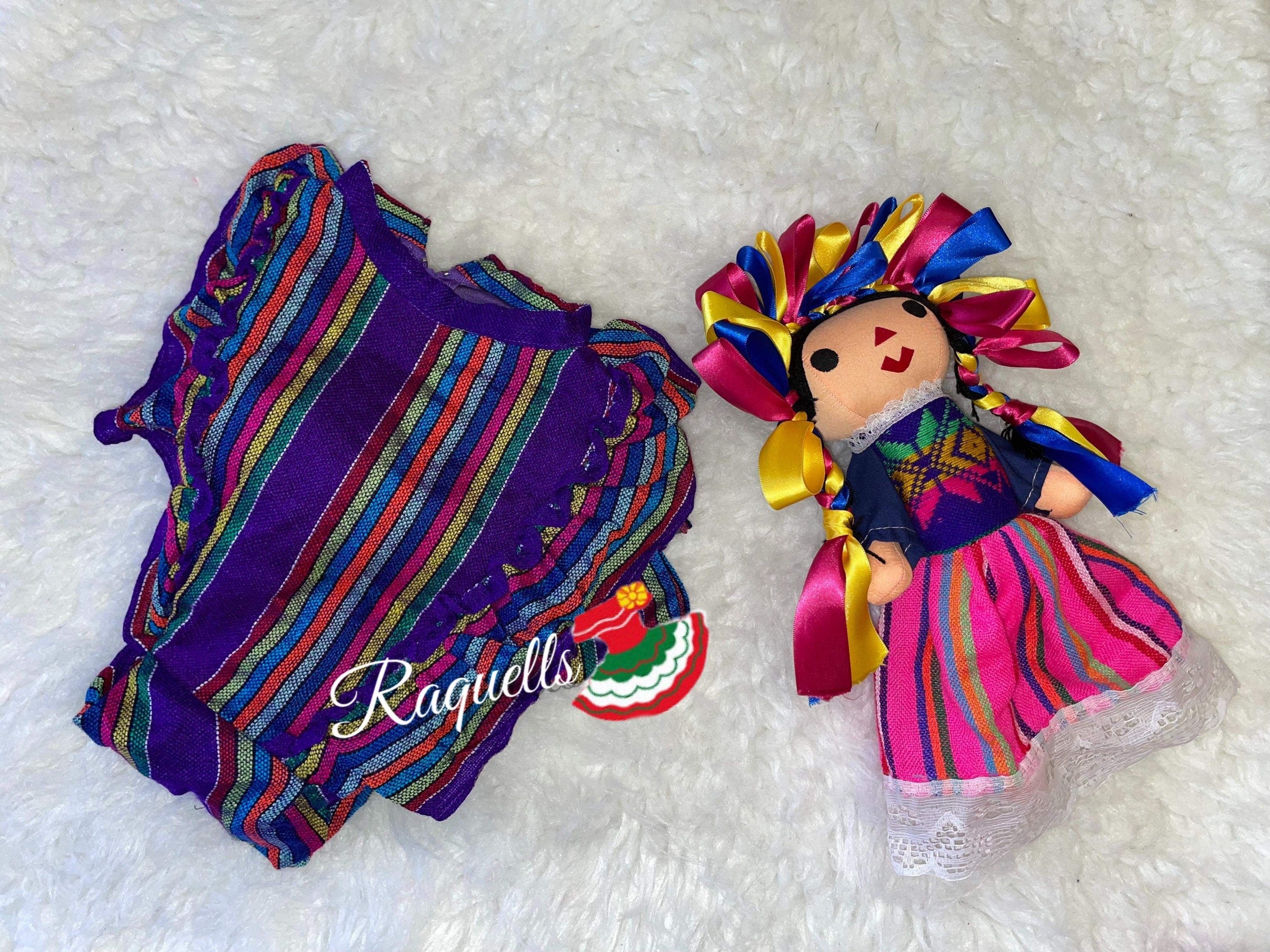 Beautiful Girls Handmade Mexican Dress - Artisan Made Mexican Dress - 12 months