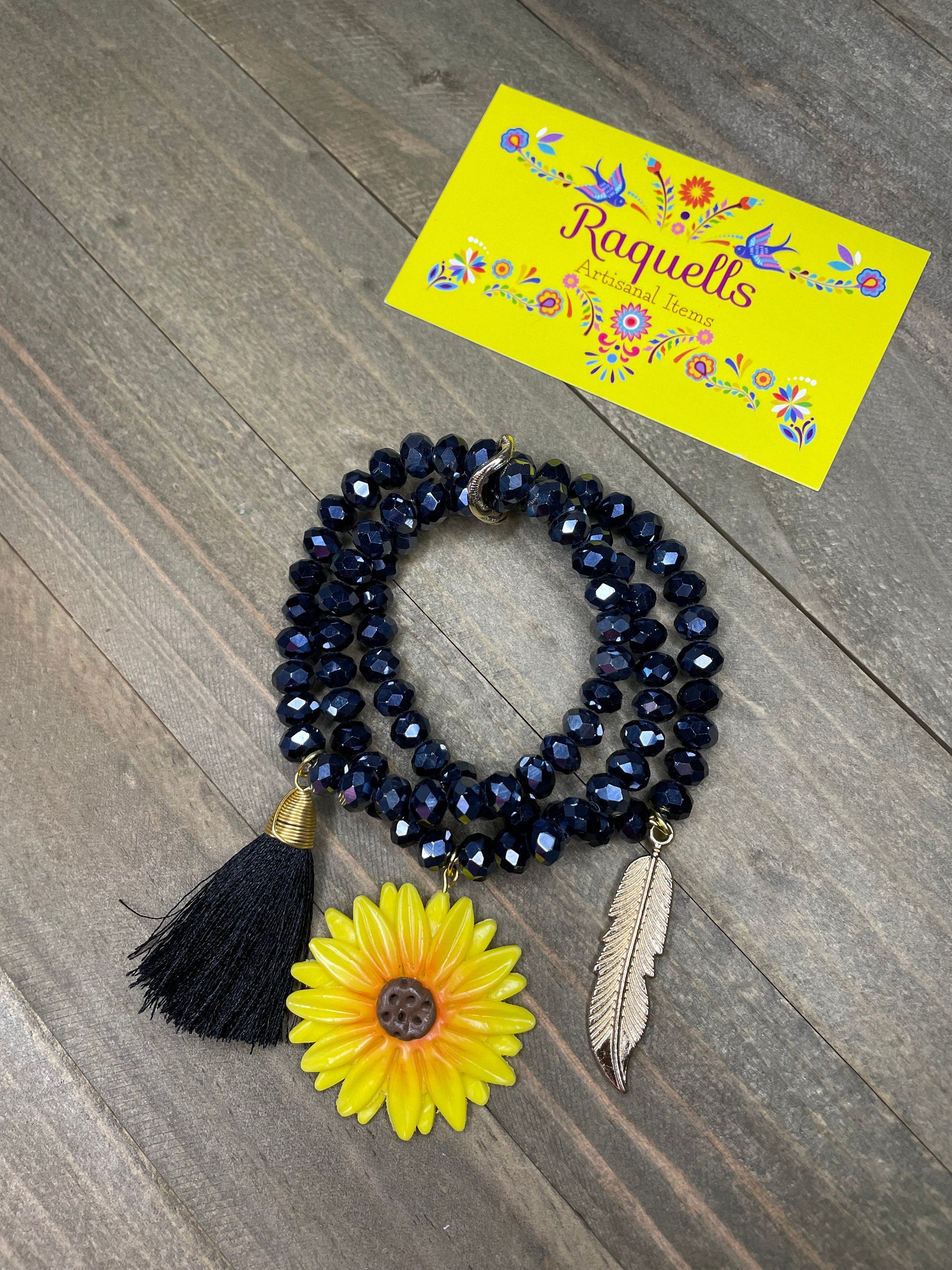Artisan-Crafted Mexican Bracelets - Vibrant Charm Bracelets from Oaxaca