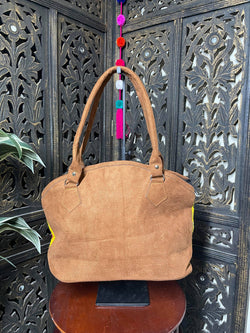 Image of Floral Embroidered Shoulder Bags from Chiapas, Mexico - Handmade Mexican Purse