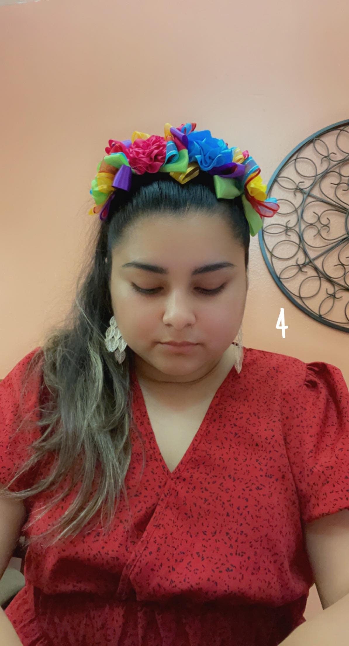 Image of Precious Cultural Headbands - Handmade Ribbon Headbands - Costume Headpieces