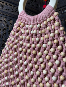 Image of Beautiful Handmade Beaded Boho Purse