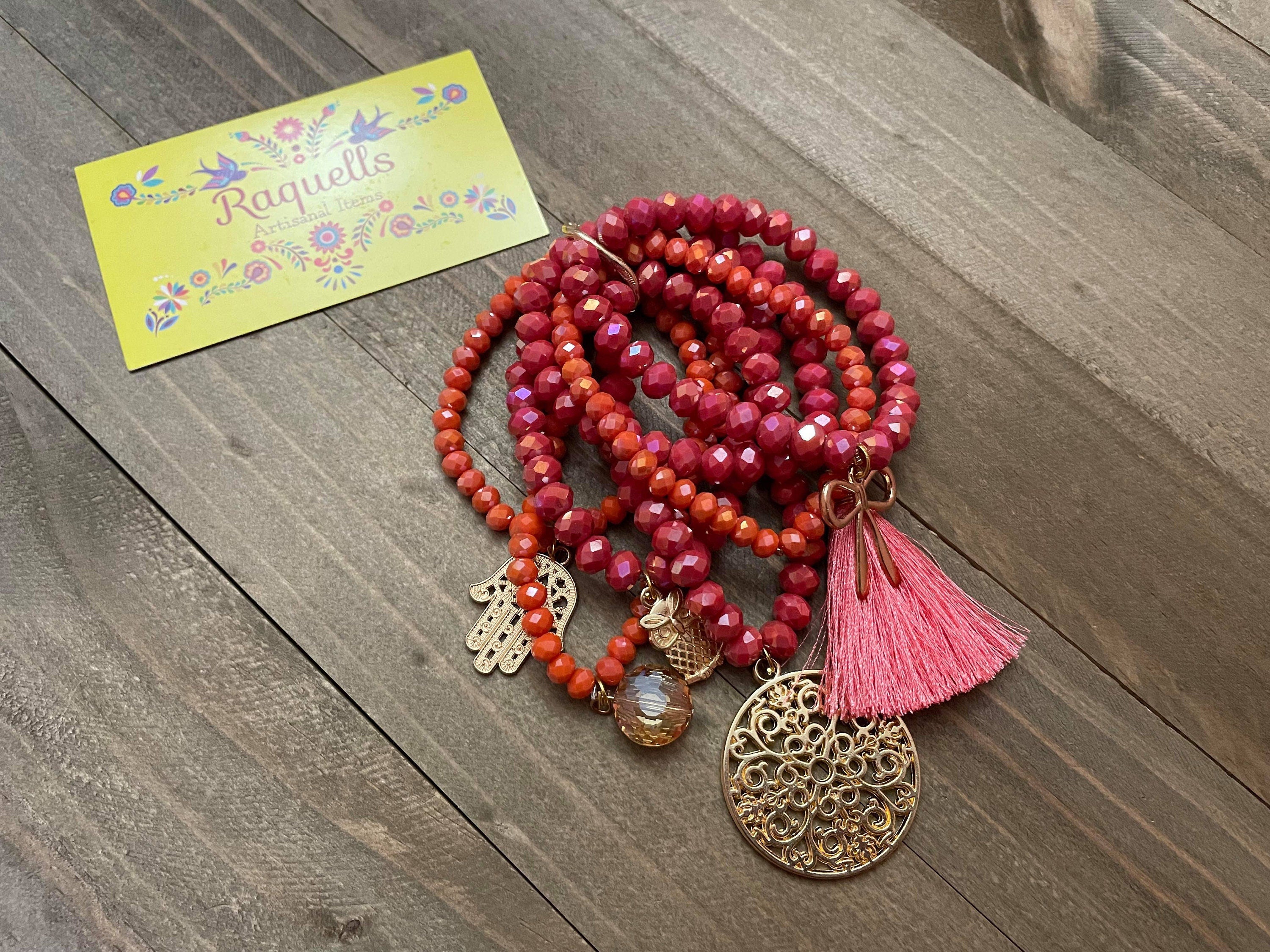 Handmade Semanario Bracelet Set - 7 Bracelets - Mexican Bracelets made by our Oaxaca Artisan Partners