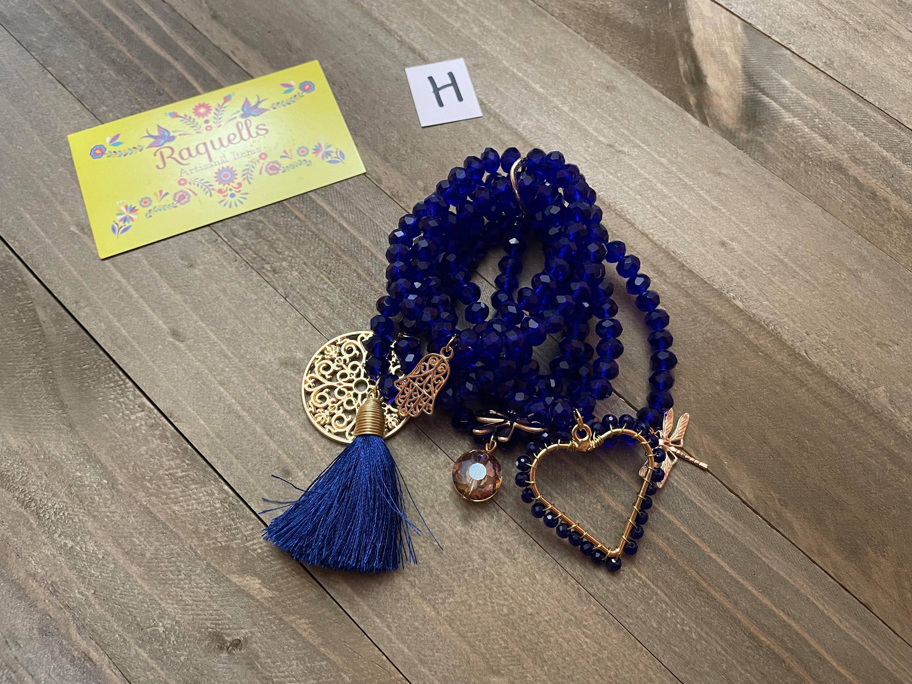 Image of Handmade Semanario Bracelet Set - 7 Bracelets - Mexican Bracelets made by our Oaxaca Artisan Partners