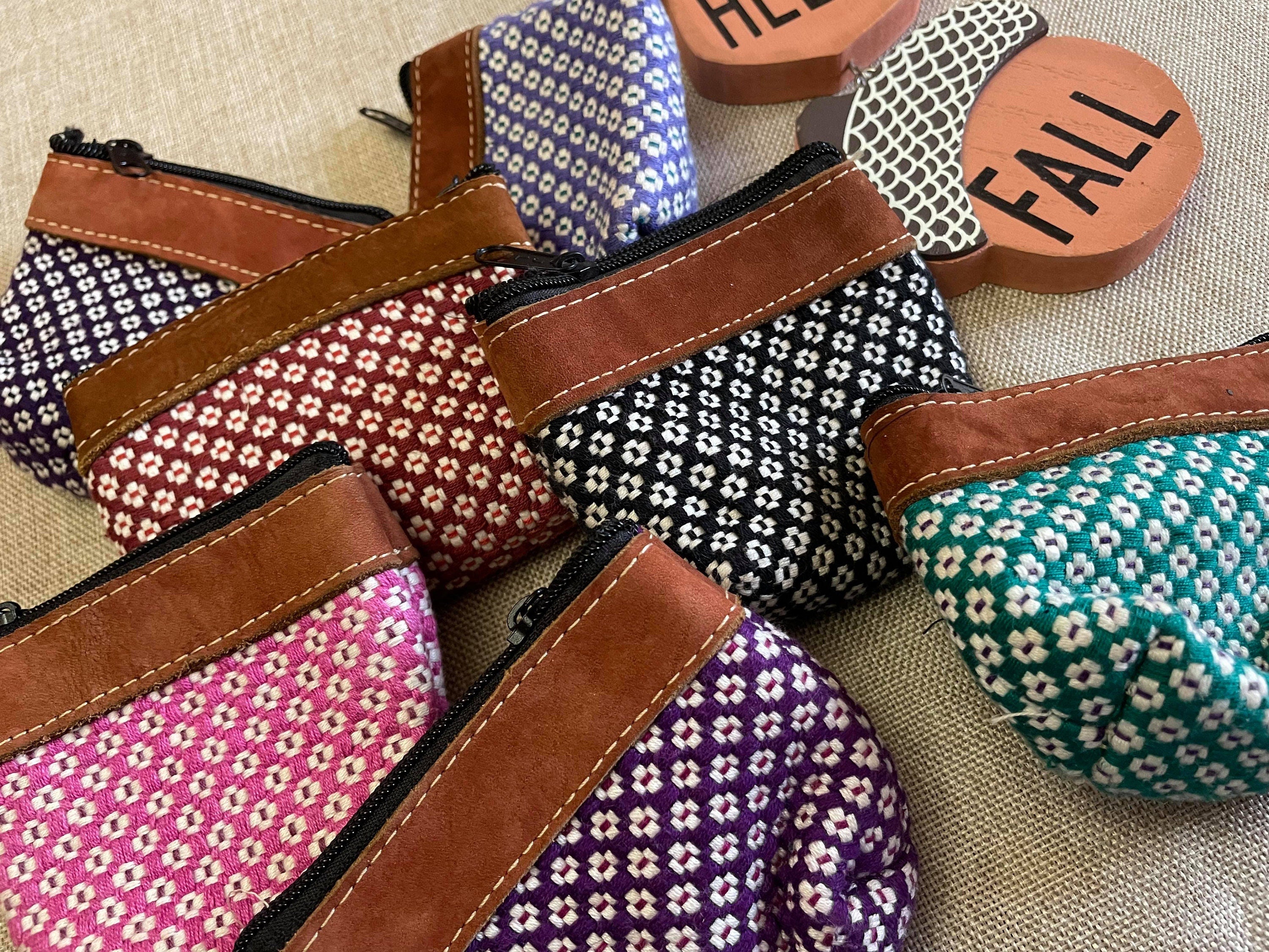 Image of Cute Handmade Artisanal Coin Bag - Handmade from Chiapas, Mexico