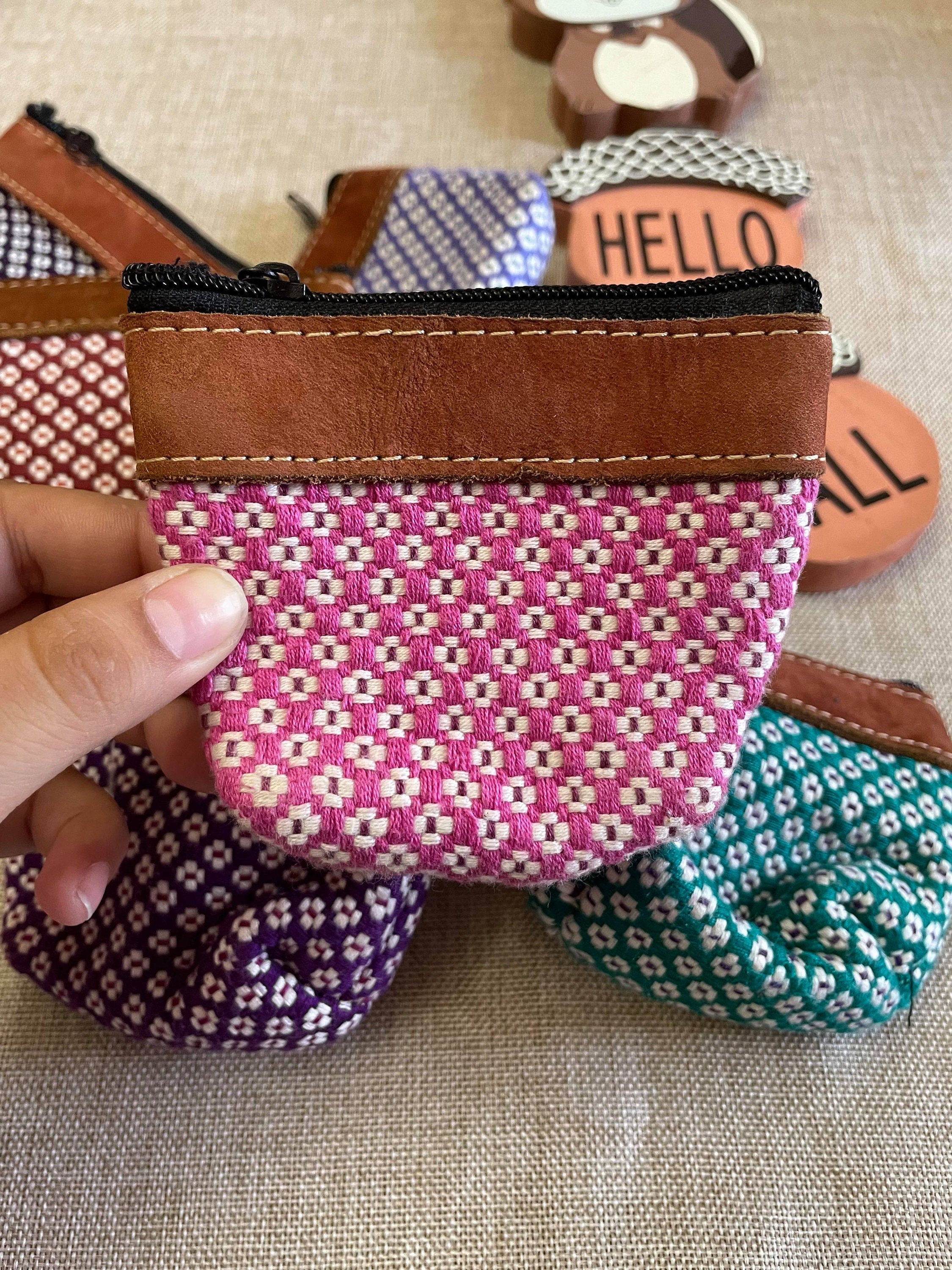 Image of Cute Handmade Artisanal Coin Bag - Handmade from Chiapas, Mexico