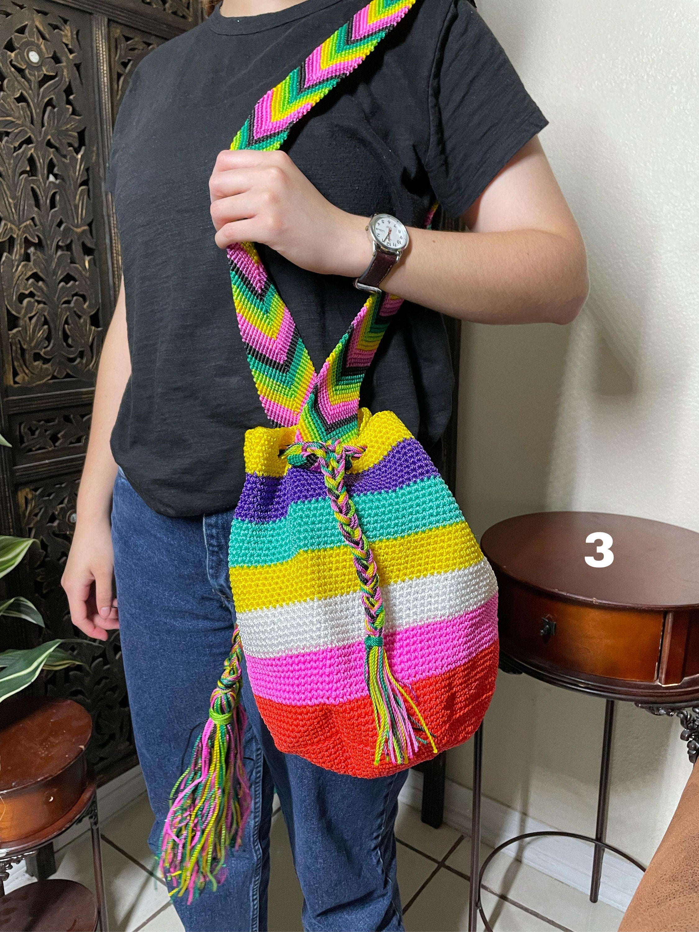 Image of Handwoven Artisanal Tote Bag - Boho Bag