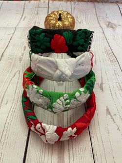 Image of Beautiful Embroidered Floral Headbands - Handcrafted Headbands from Chiapas, Mexico
