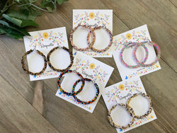 Image of Beautiful Hand Beaded Artisanal Earrings - Beaded Earrings From Chiapas, Mexico