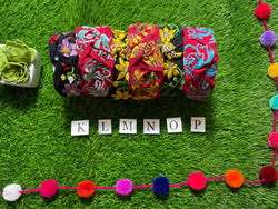 Image of Hand Embroidered Sunflower Headbands - Artisanal Headbands - Handcrafted Headbands