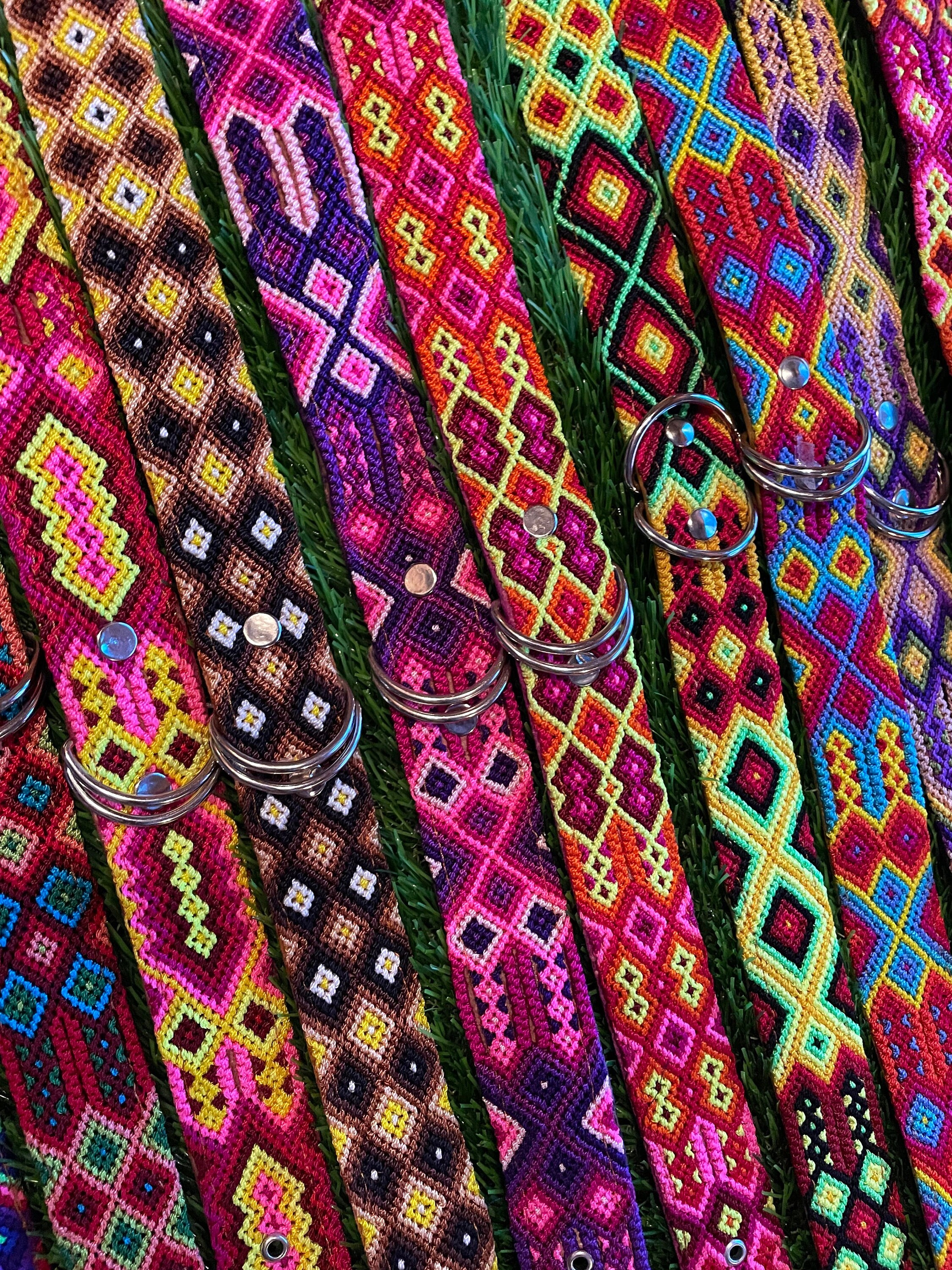 Mexican X-Large Breed Dog Collars - Artisanal Handmade Dog Collars - Leather Collars