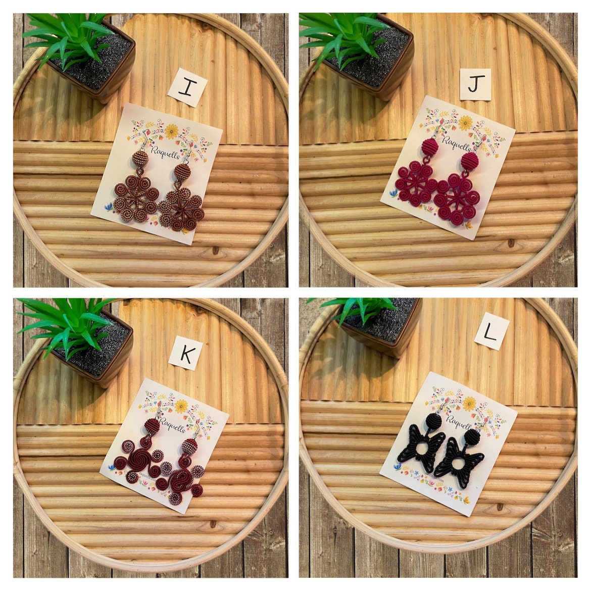 Image of Beautiful Handmade Earrings - Artisan Made Earrings from Guadalajara, Mexico