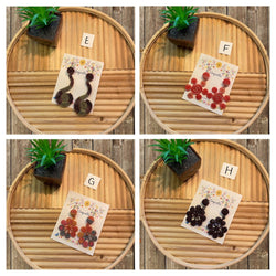 Image of Beautiful Handmade Earrings - Artisan Made Earrings from Guadalajara, Mexico