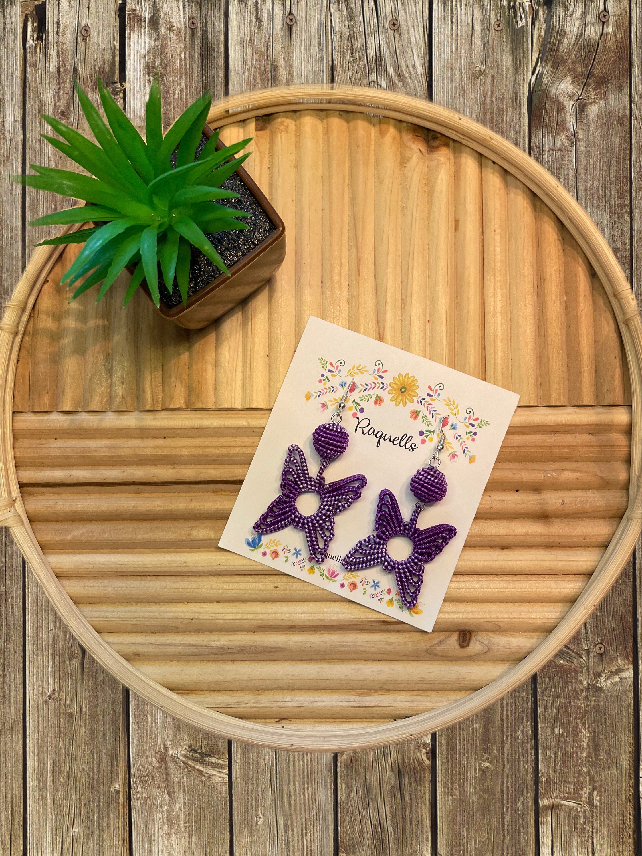 Image of Beautiful Handmade Earrings - Artisan Made Earrings from Guadalajara, Mexico