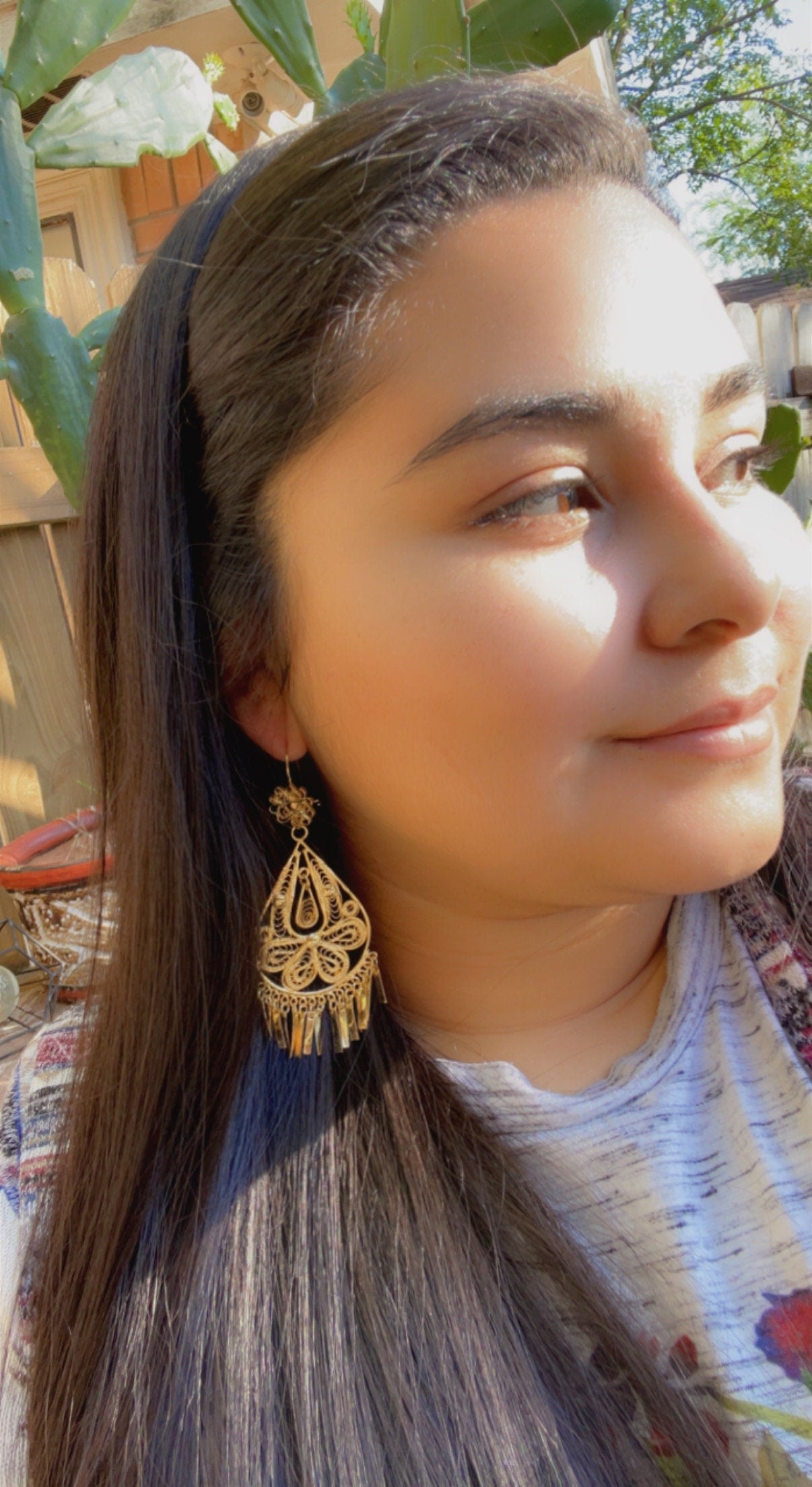 Image of Traditional Mexican Artisanal Earrings - Beautiful Folkloric Earrings made by our Oaxaca Artisan Partners