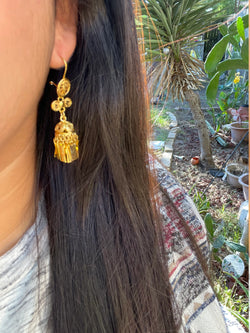 Image of Beautiful Artisanal Mexican Traditional Earrings