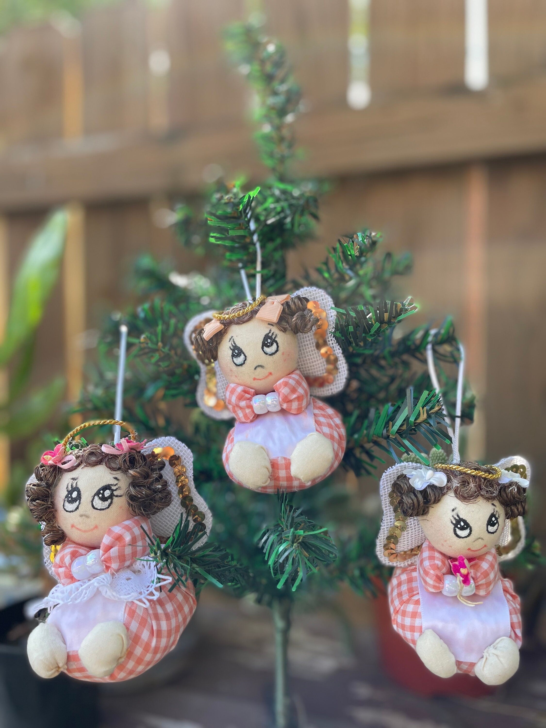 Handmade Angel Christmas Ornaments - Artisan Made Ornaments