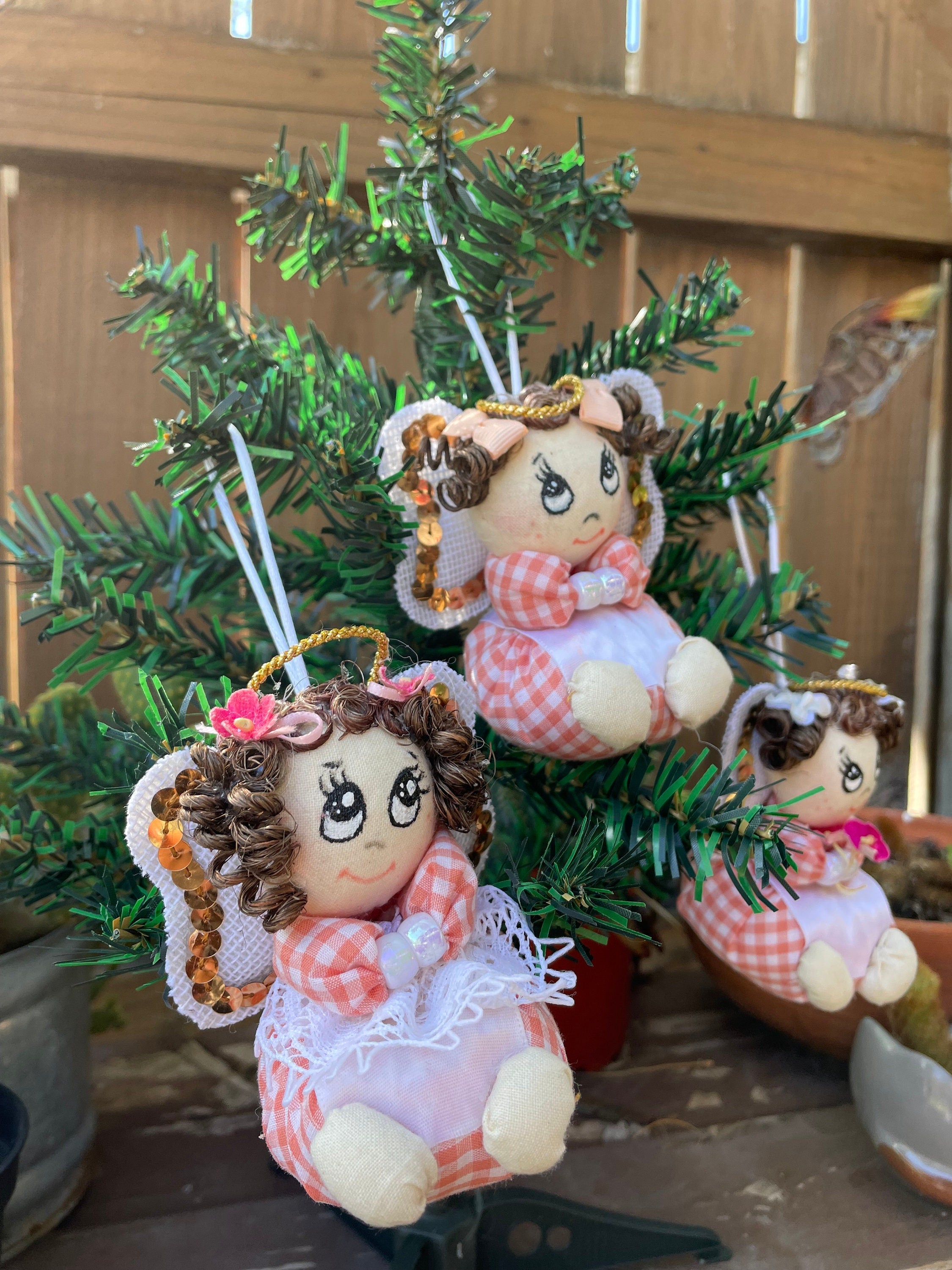 Handmade Angel Christmas Ornaments - Artisan Made Ornaments