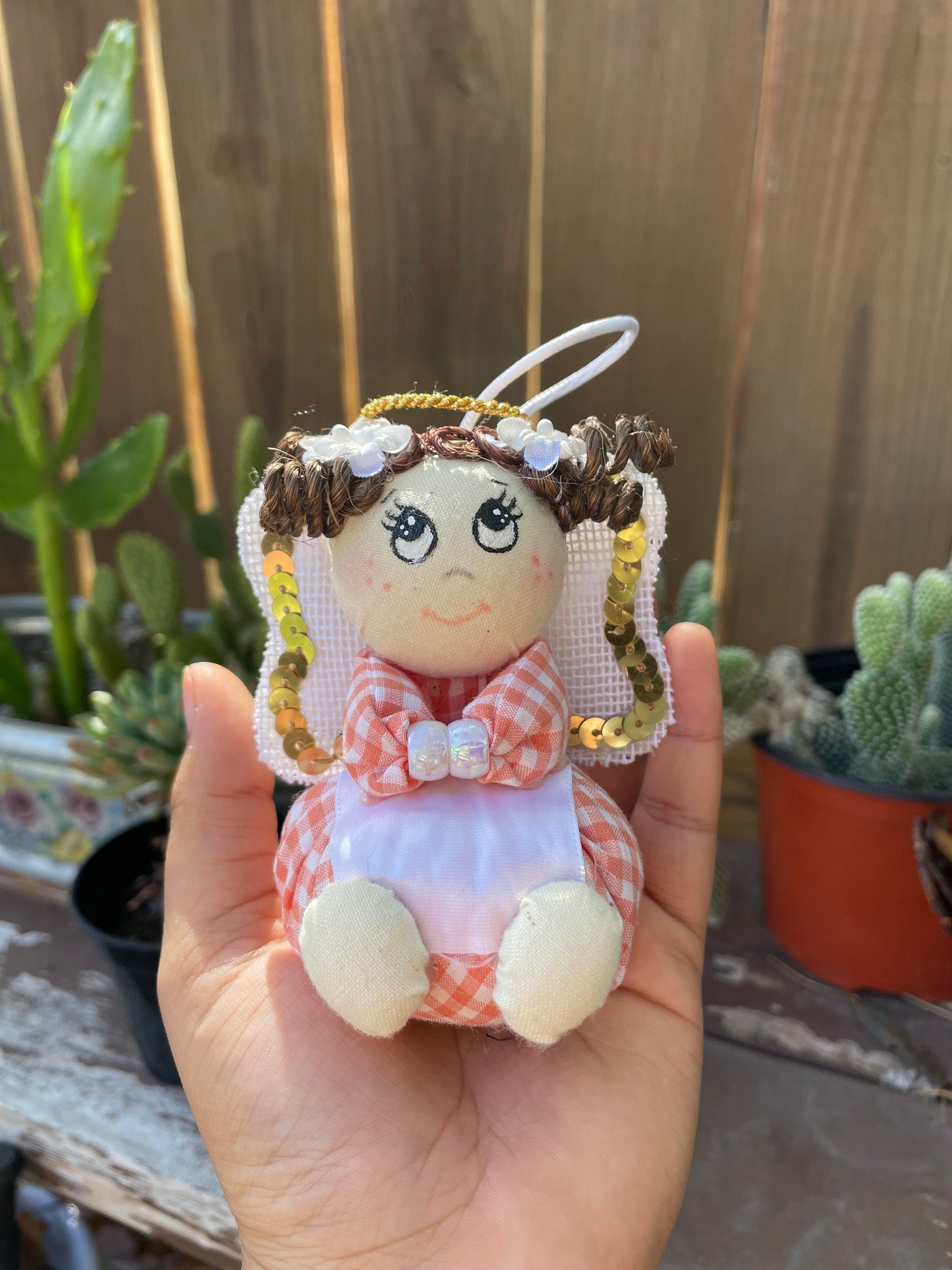 Image of Handmade Angel Christmas Ornaments - Artisan Made Ornaments