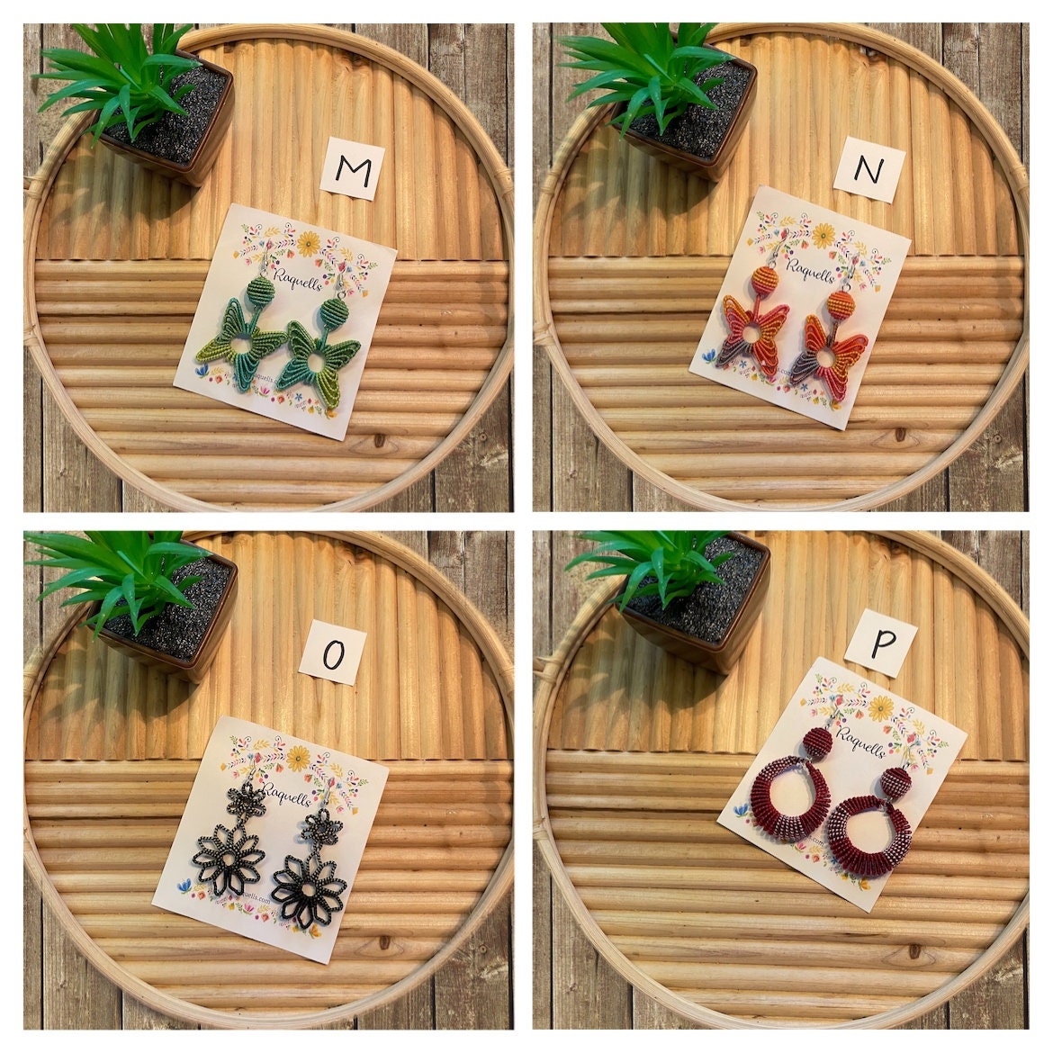 Image of Beautiful Handmade Earrings - Artisan Made Earrings from Guadalajara, Mexico