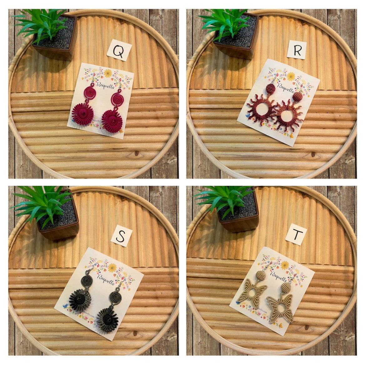 Image of Beautiful Handmade Earrings - Artisan Made Earrings from Guadalajara, Mexico