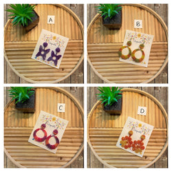 Image of Beautiful Handmade Earrings - Artisan Made Earrings from Guadalajara, Mexico