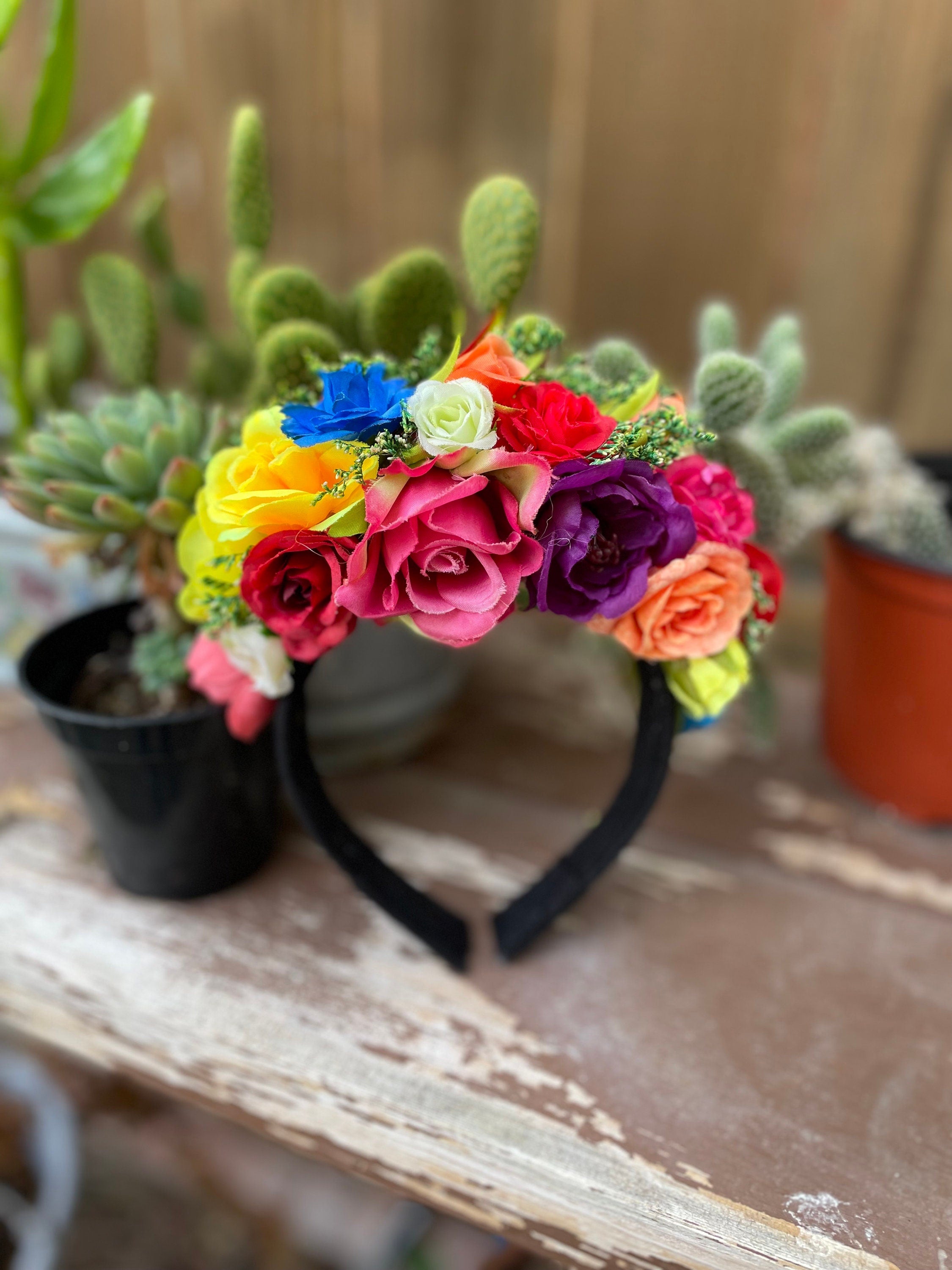 Handmade Floral Head Bands - Head Piece - Artisan Made Headbands