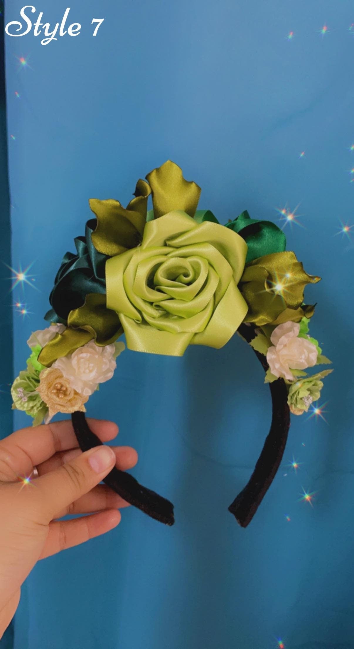 Gorgeous Handmade Floral Headbands - Frida Inspired Floral Headbands