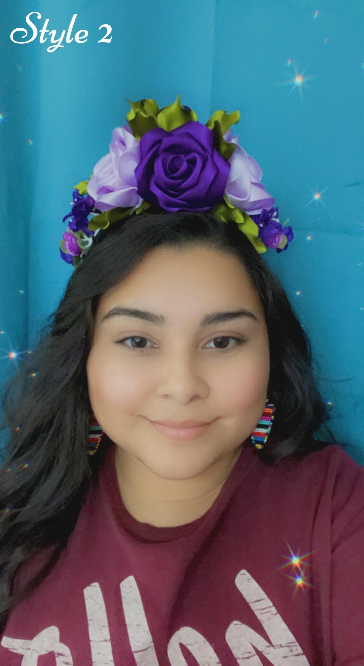 Image of Gorgeous Handmade Floral Headbands - Frida Inspired Floral Headbands