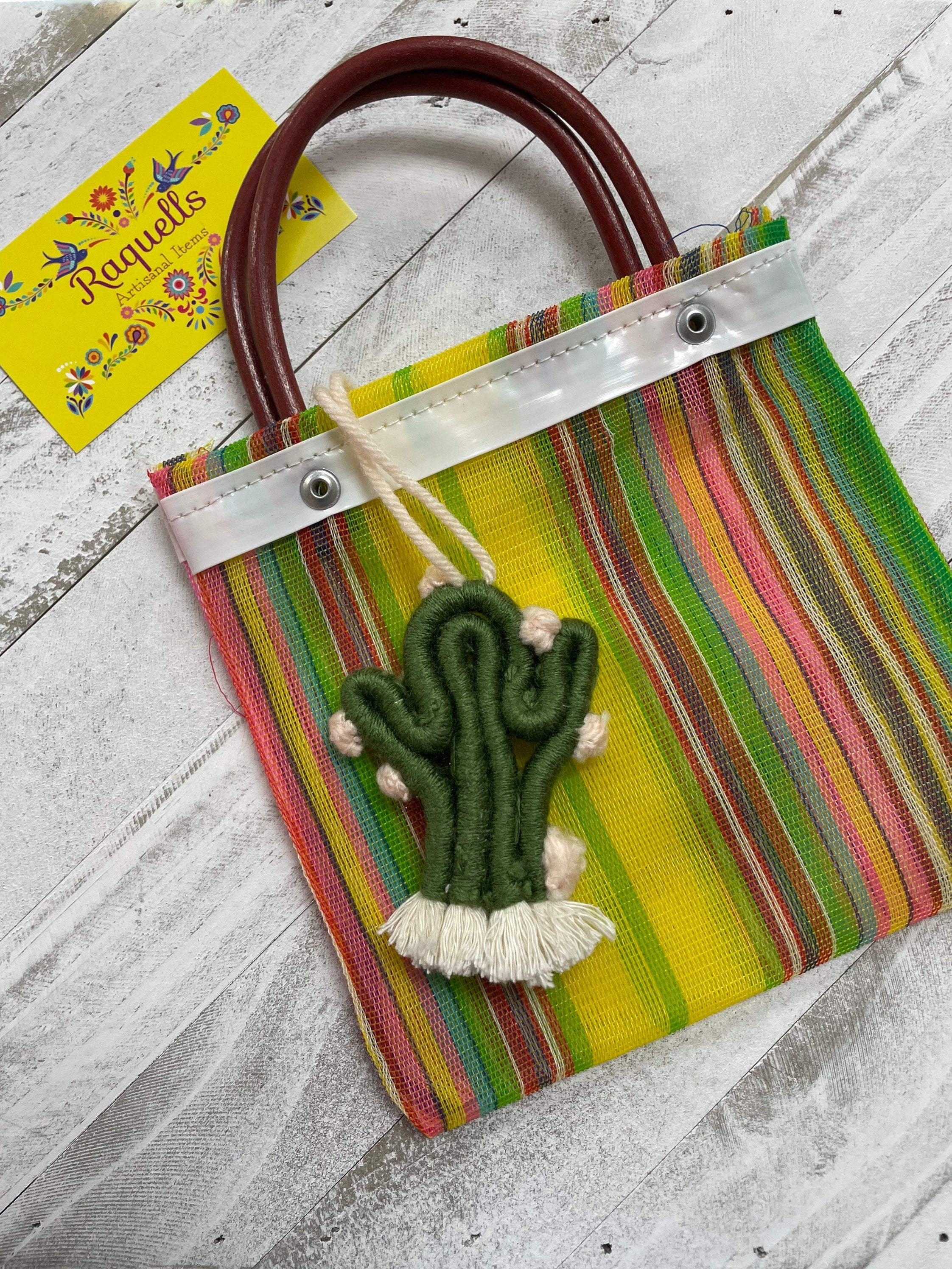 Image of Handmade Macrame Cactus tassel - Boho tassel