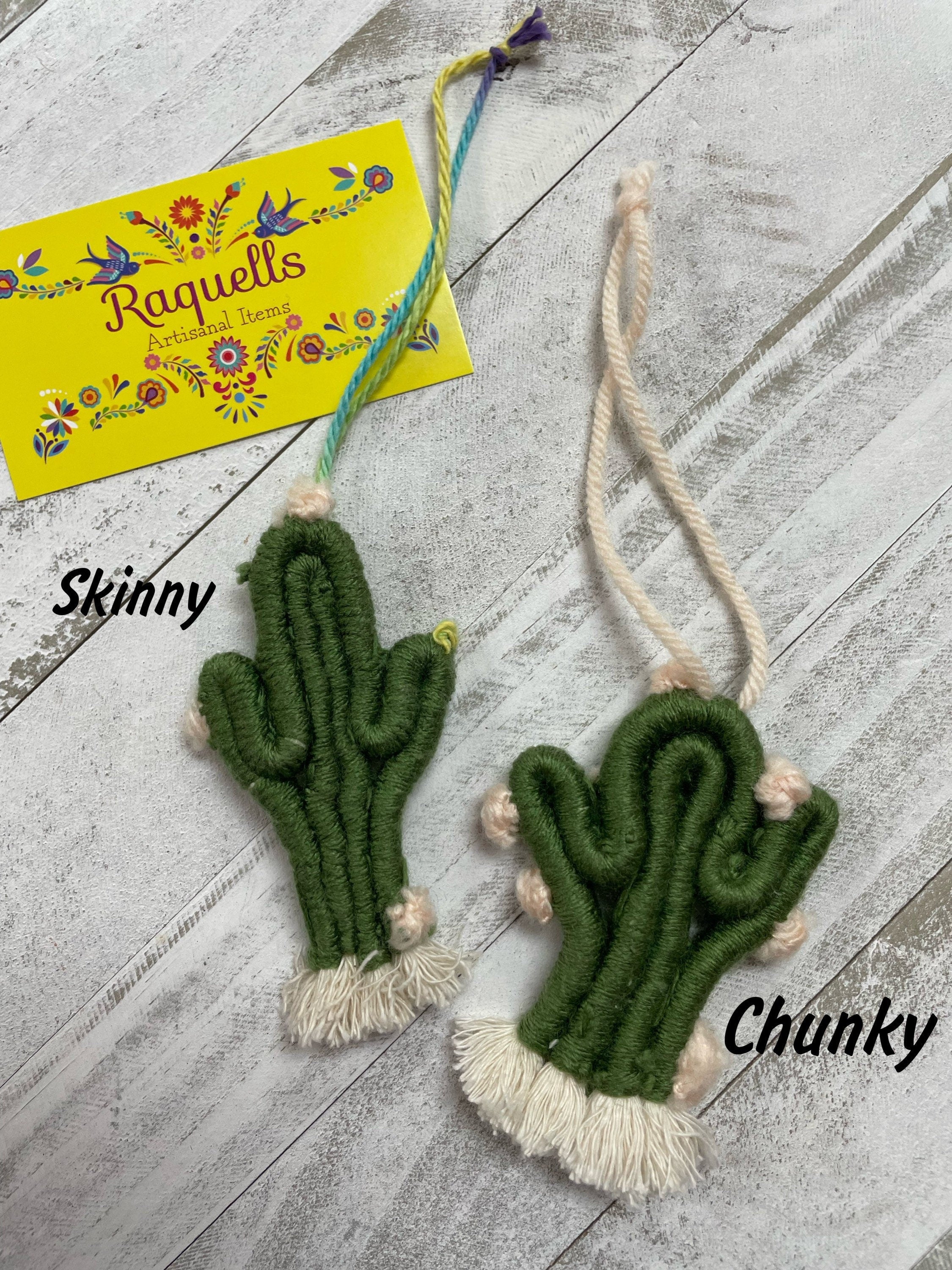 Handmade Macrame Cactus tassel - Boho tassel