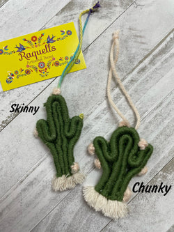 Image of Handmade Macrame Cactus tassel - Boho tassel