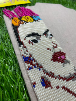 Image of Mexican Beaded Frida Necklace