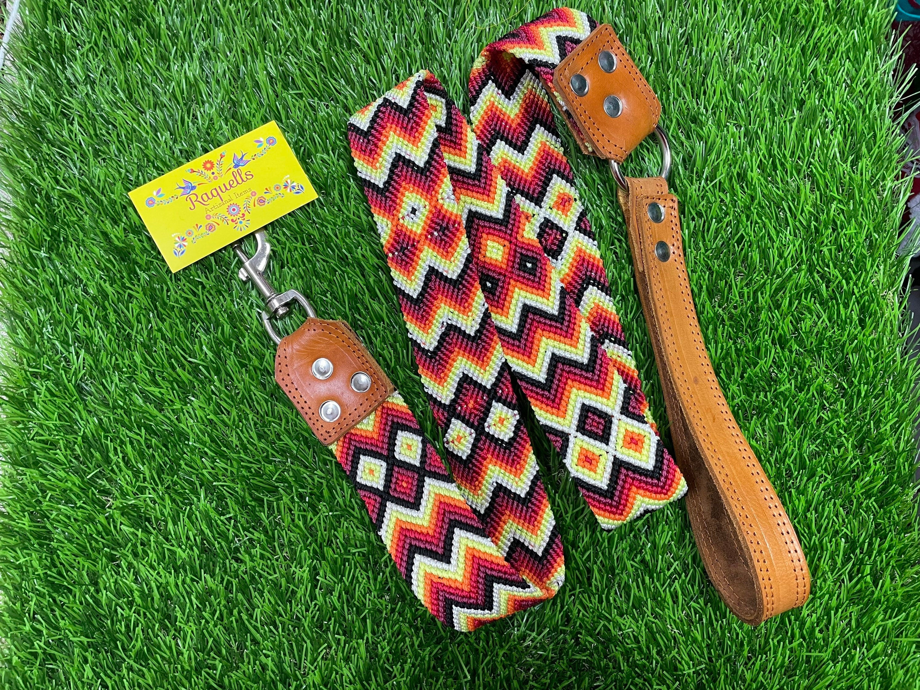 Image of Mexican Large/XLarge Breed Dog Leashes - Artisanal Handmade Dog Leashes