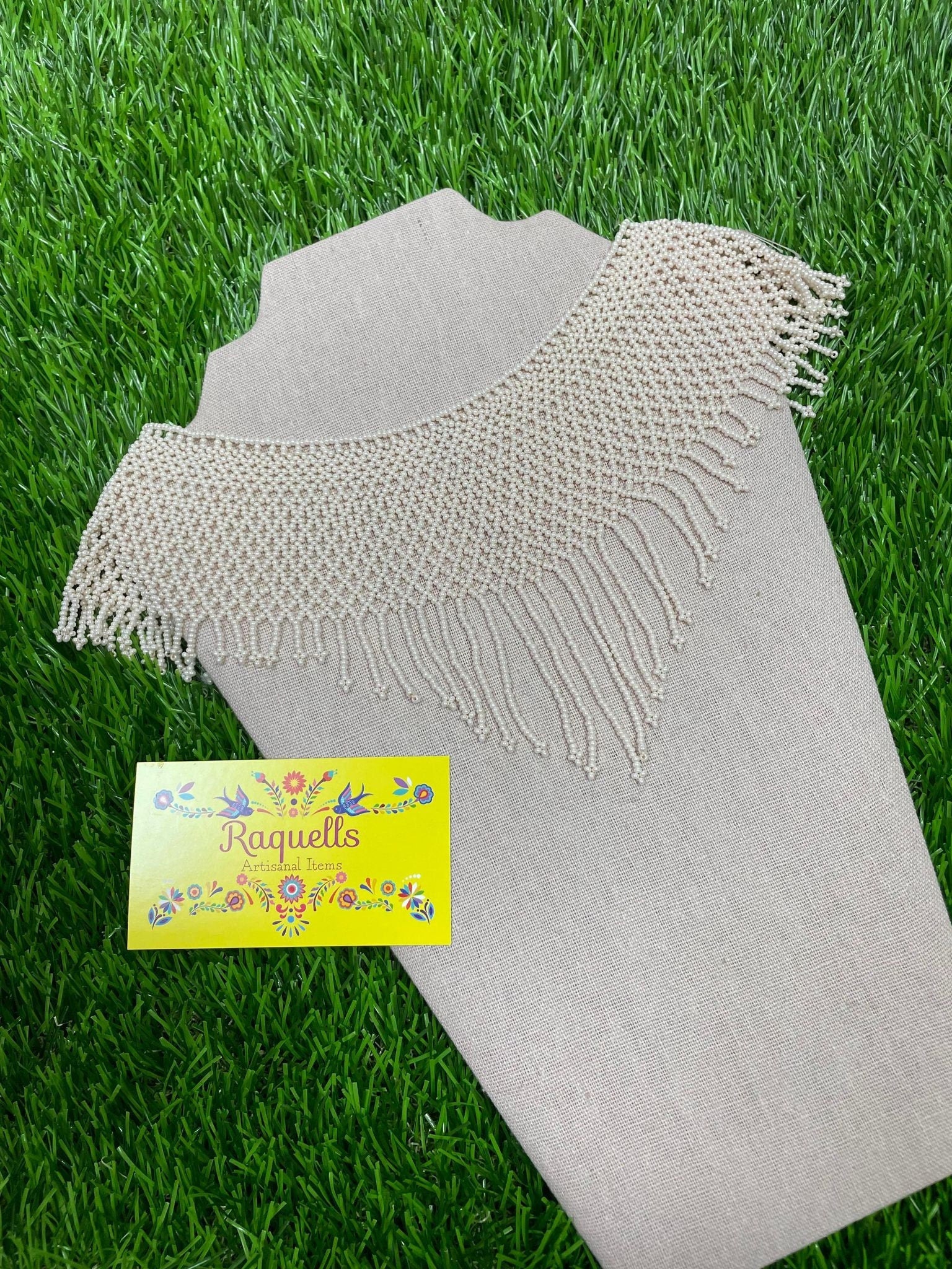 Image of Beautiful Artisanal Mexican Beaded Choker Jewelry Set - Made by our Oaxaca Artisan Partners