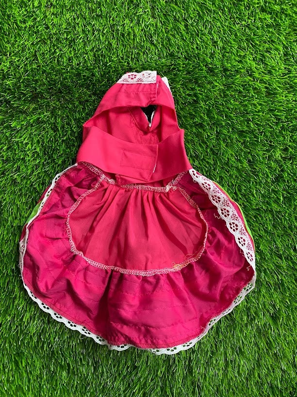 Image of Doggy/Kitty Breed Embroidered Jalisco Dress - Handmade Dog/Cats Clothing
