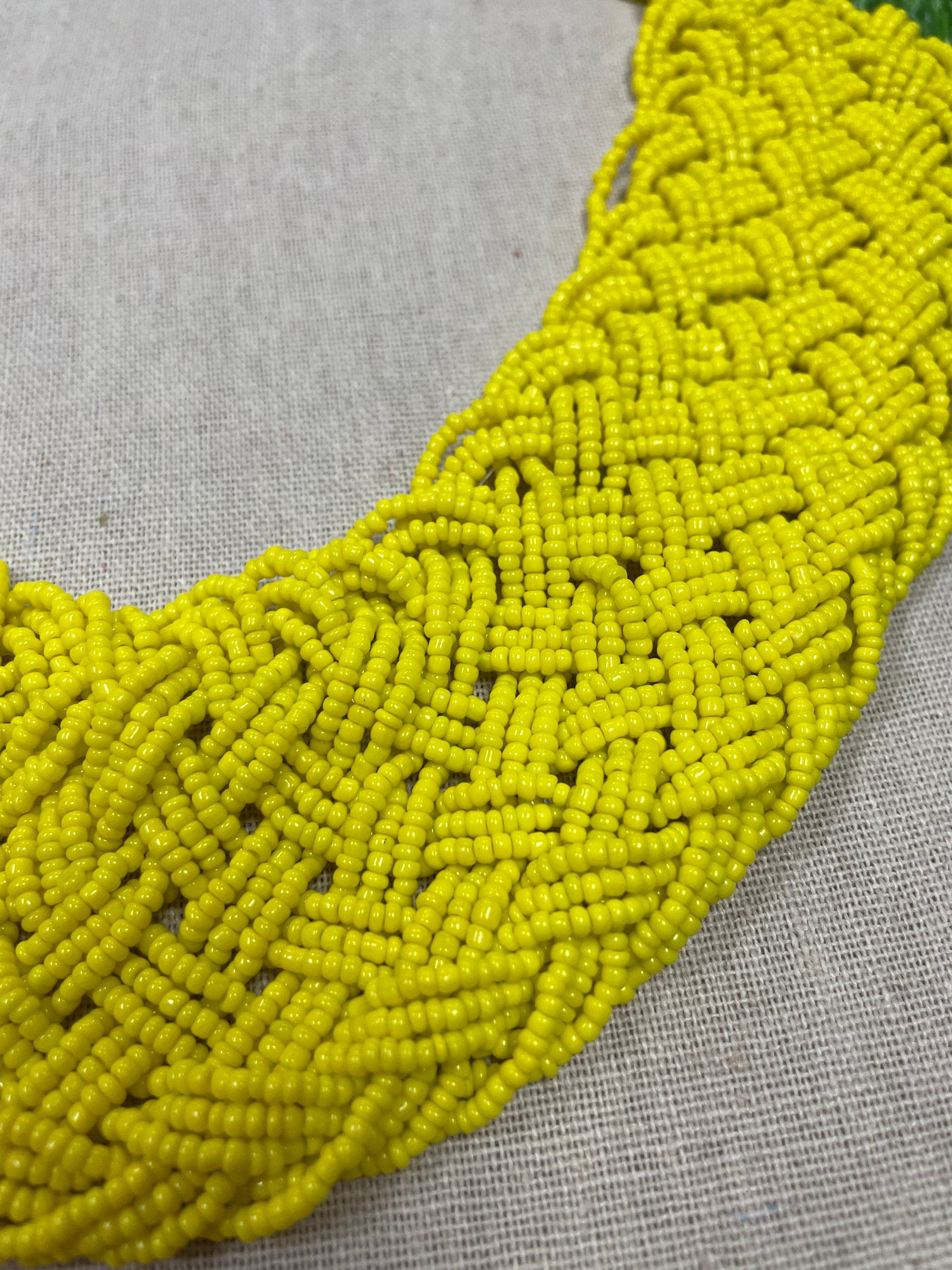 Image of Beautiful Artisanal Mexican Chunky Beaded Necklace - Made by our Oaxaca Artisan Partners